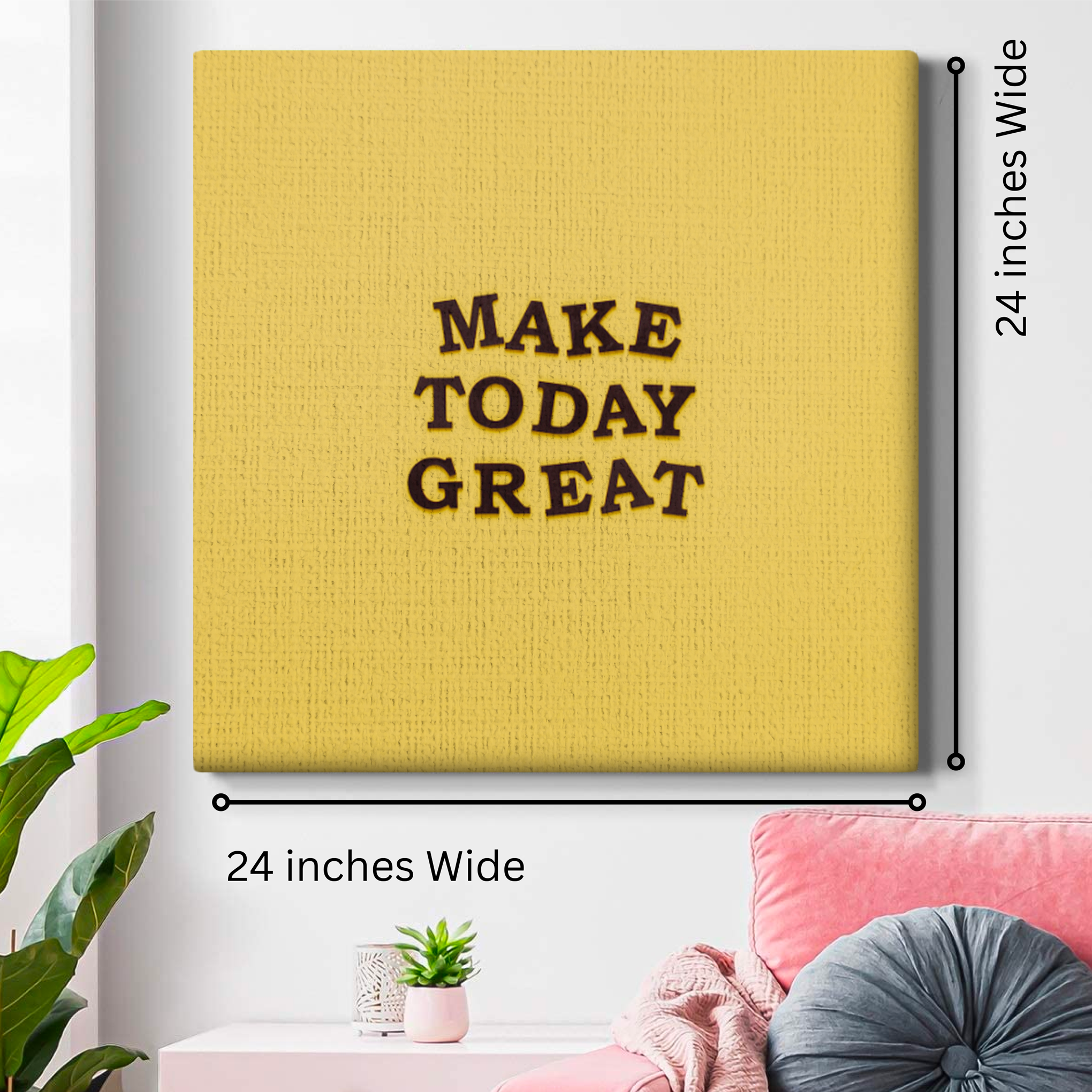 Quote 5 Wall Canvas 1 Piece