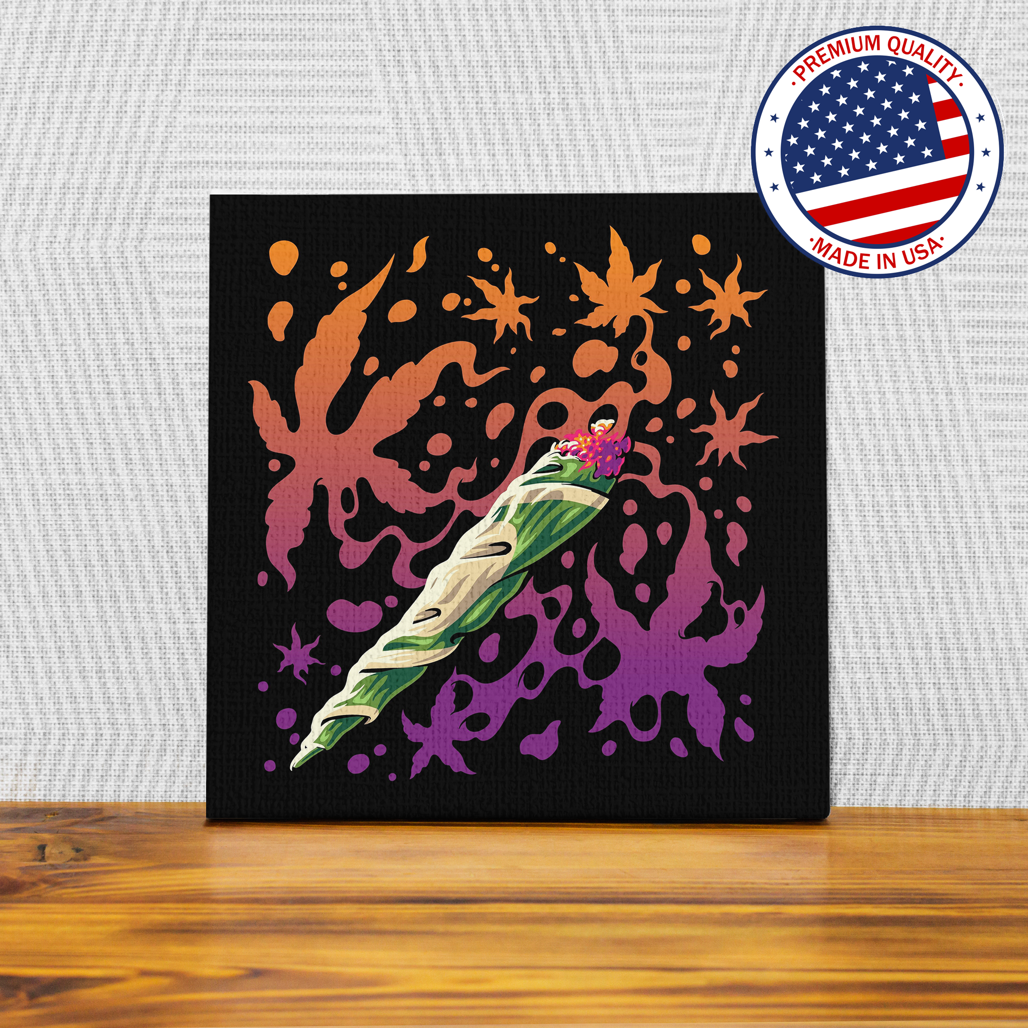 Weed Wall Canvas 1 Piece