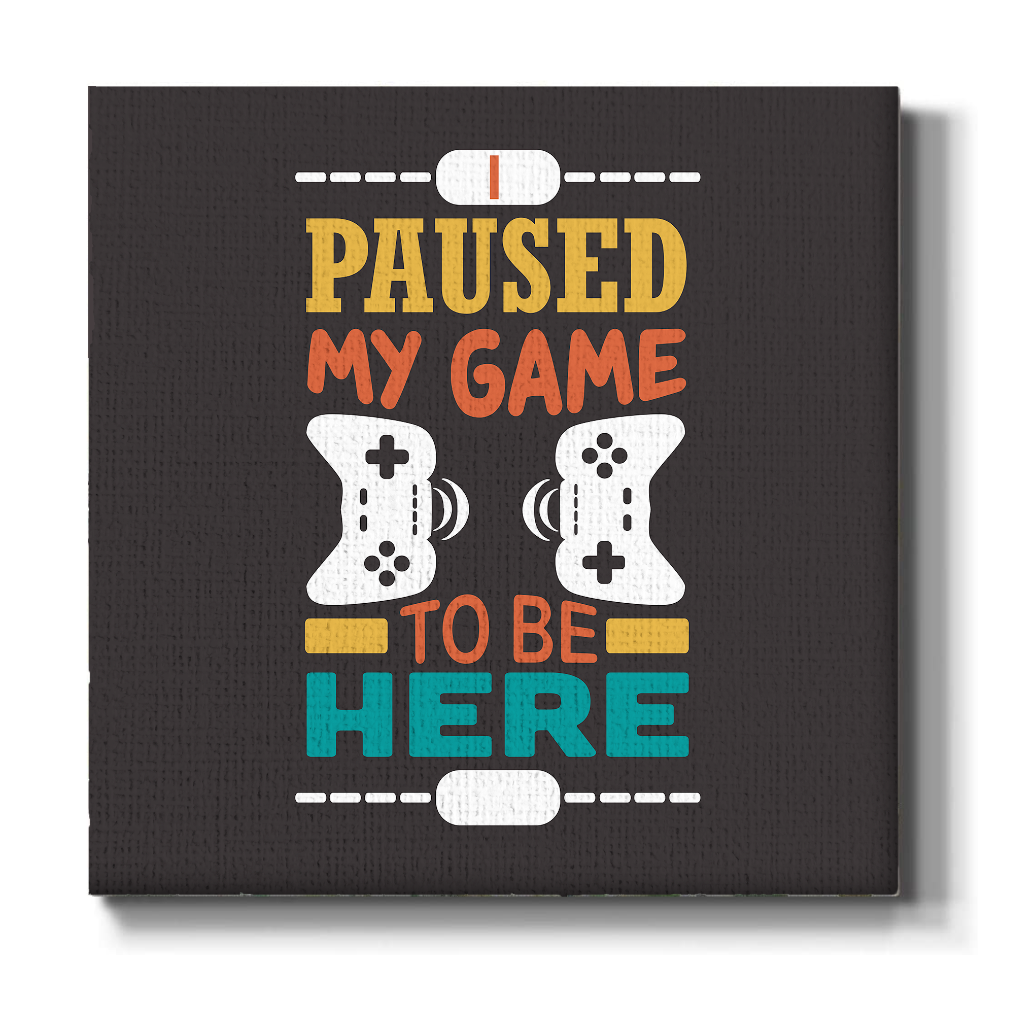 Game Quote Wall Canvas 1 Piece