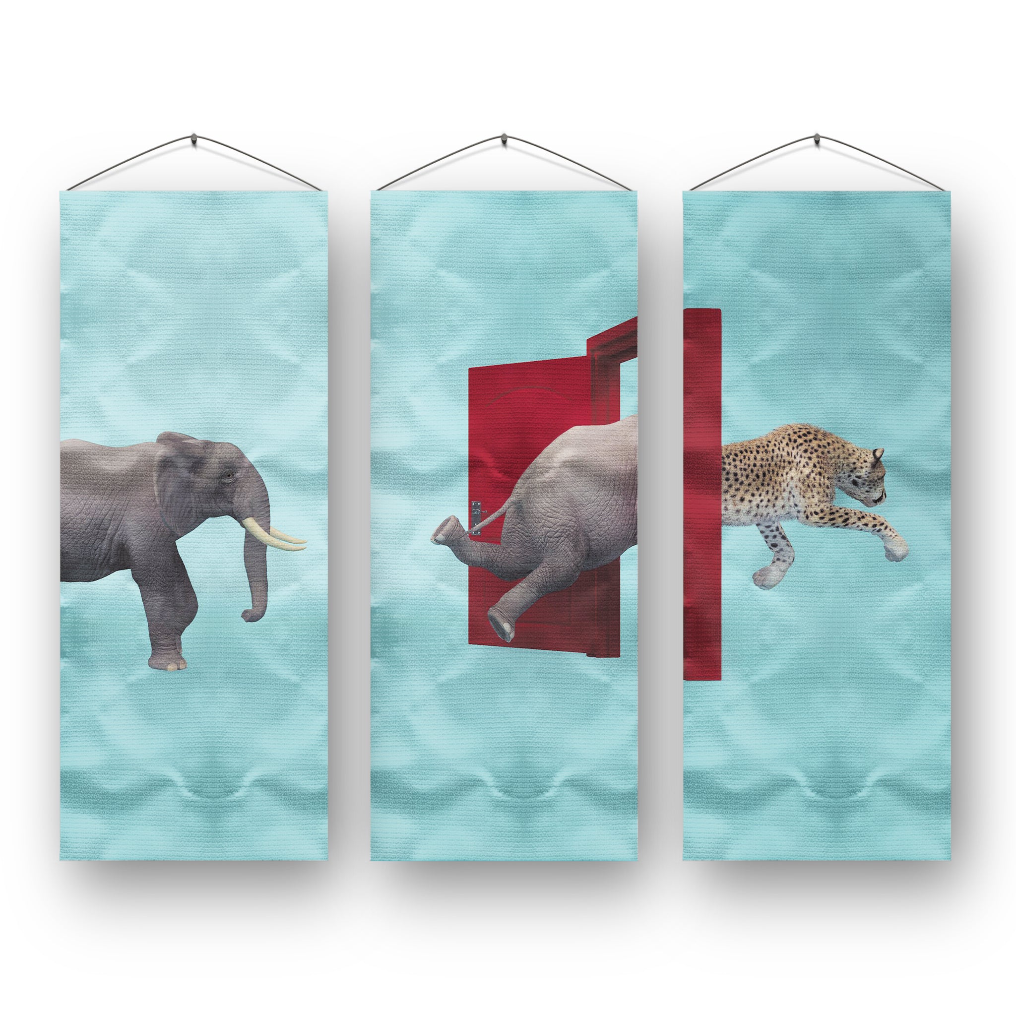 Be The Change Set of 3 Wall Banner