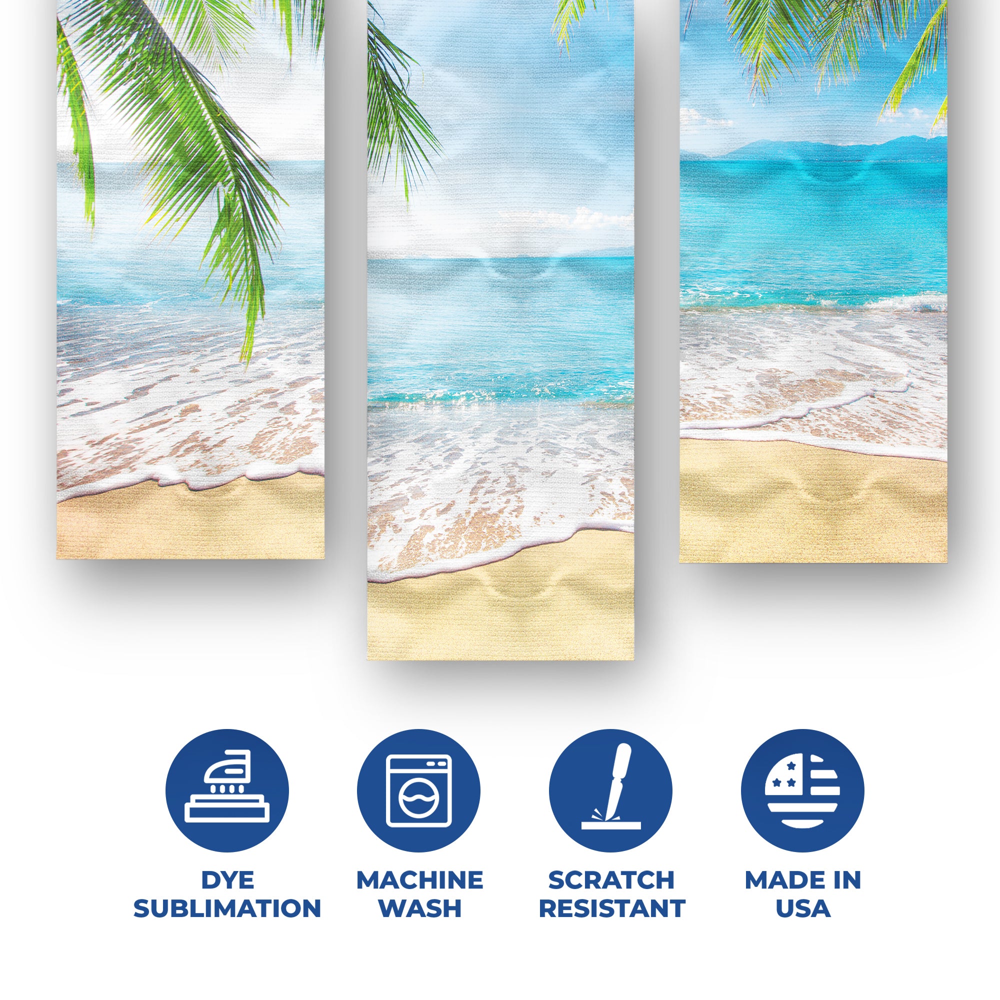 Beach Set of 3 Wall Banner