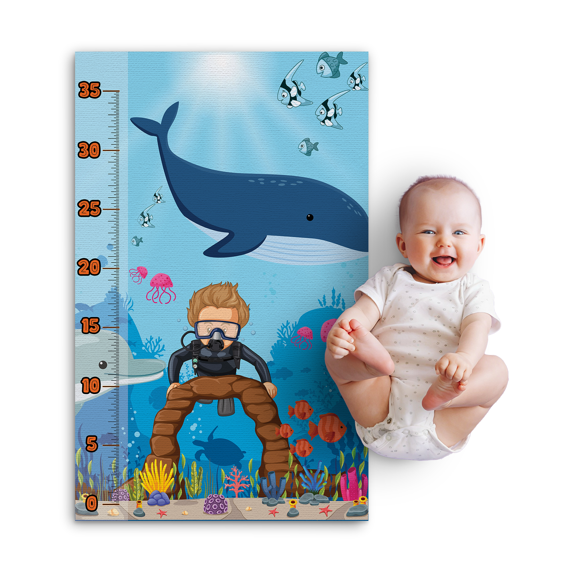 Under Sea Infant Growth Chart