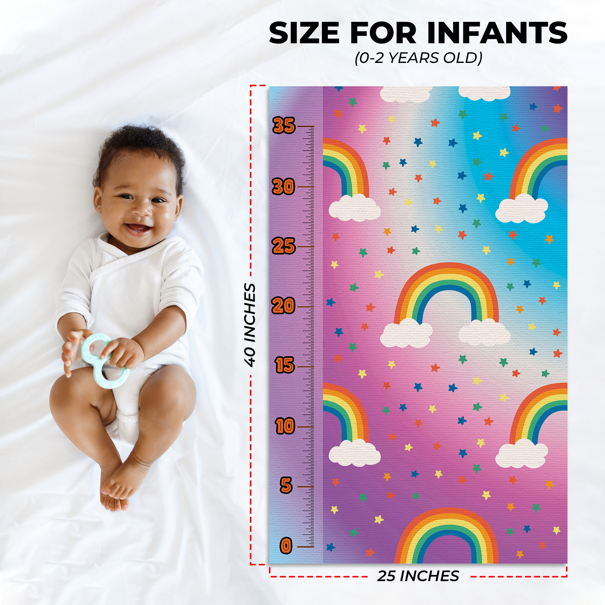 Rainbow Infant Growth Chart