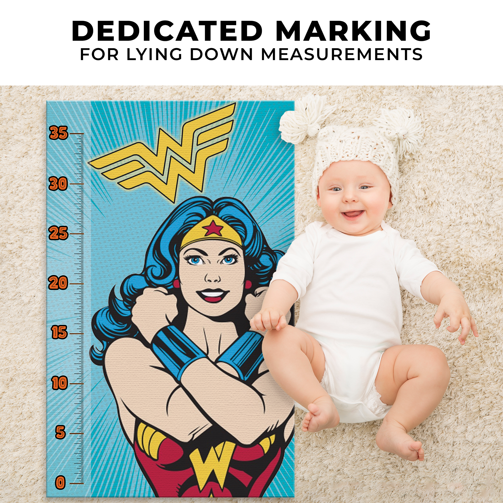 Wonder Woman Infant Growth Chart