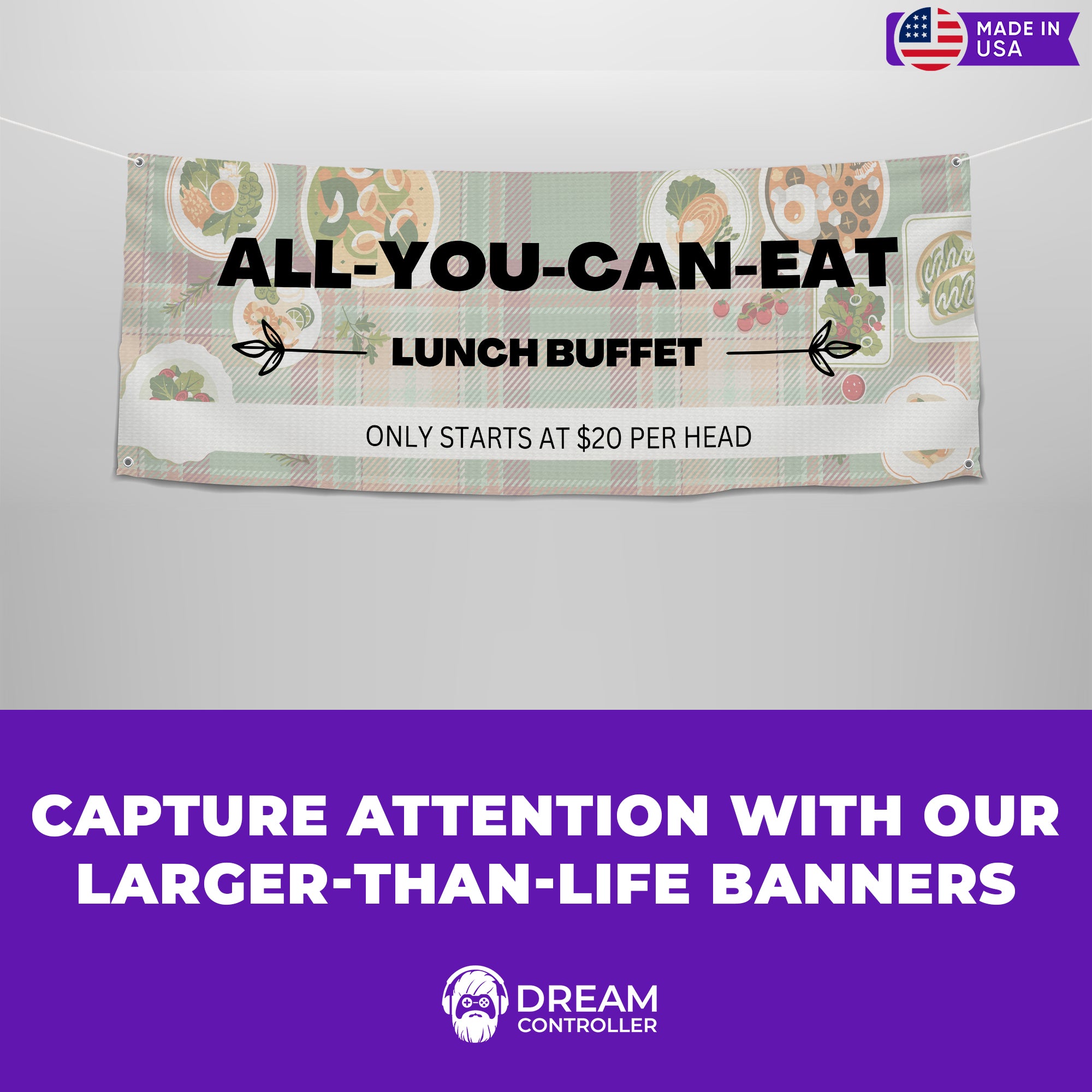 All You Can Eat Large Banner