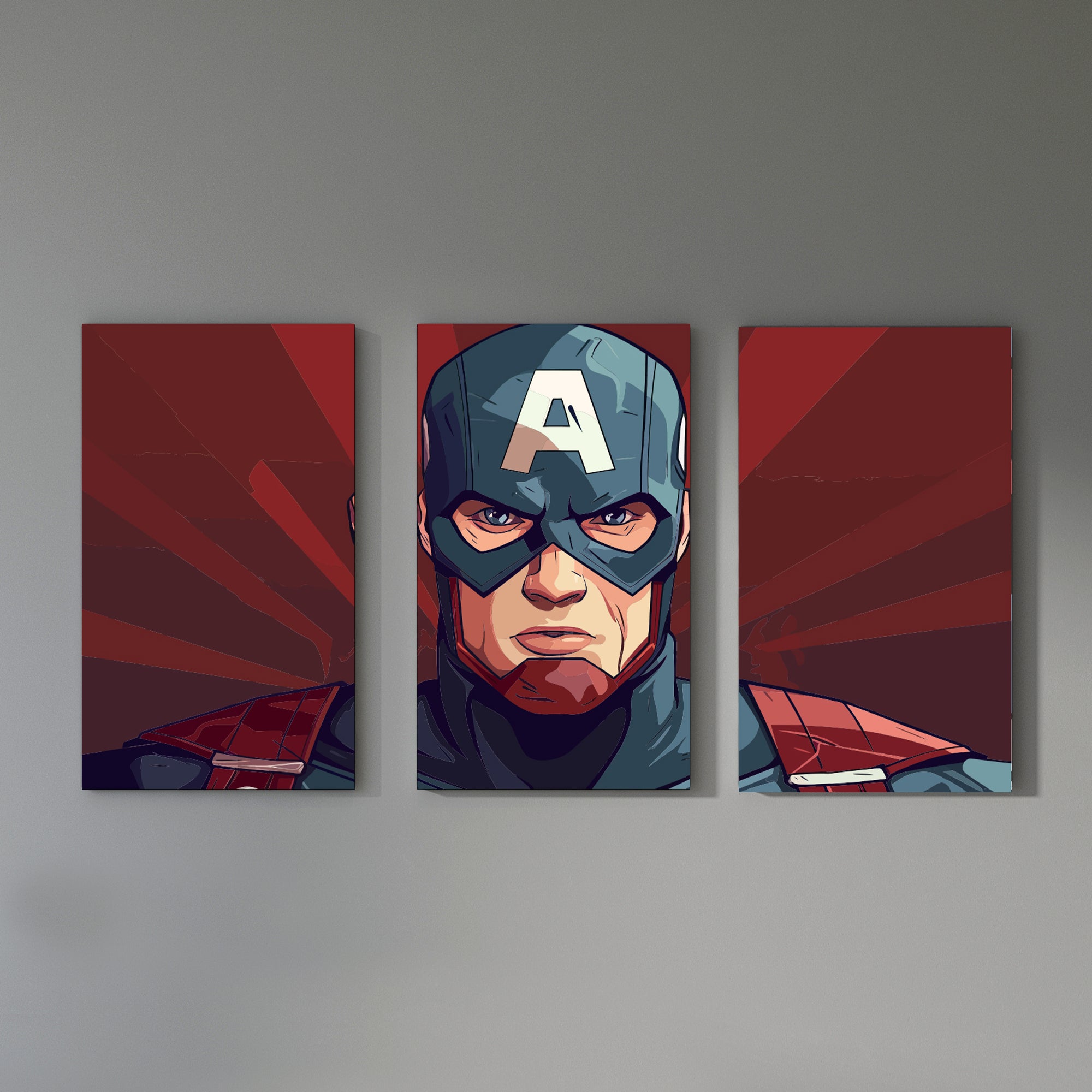 Captain America Wall Canvas