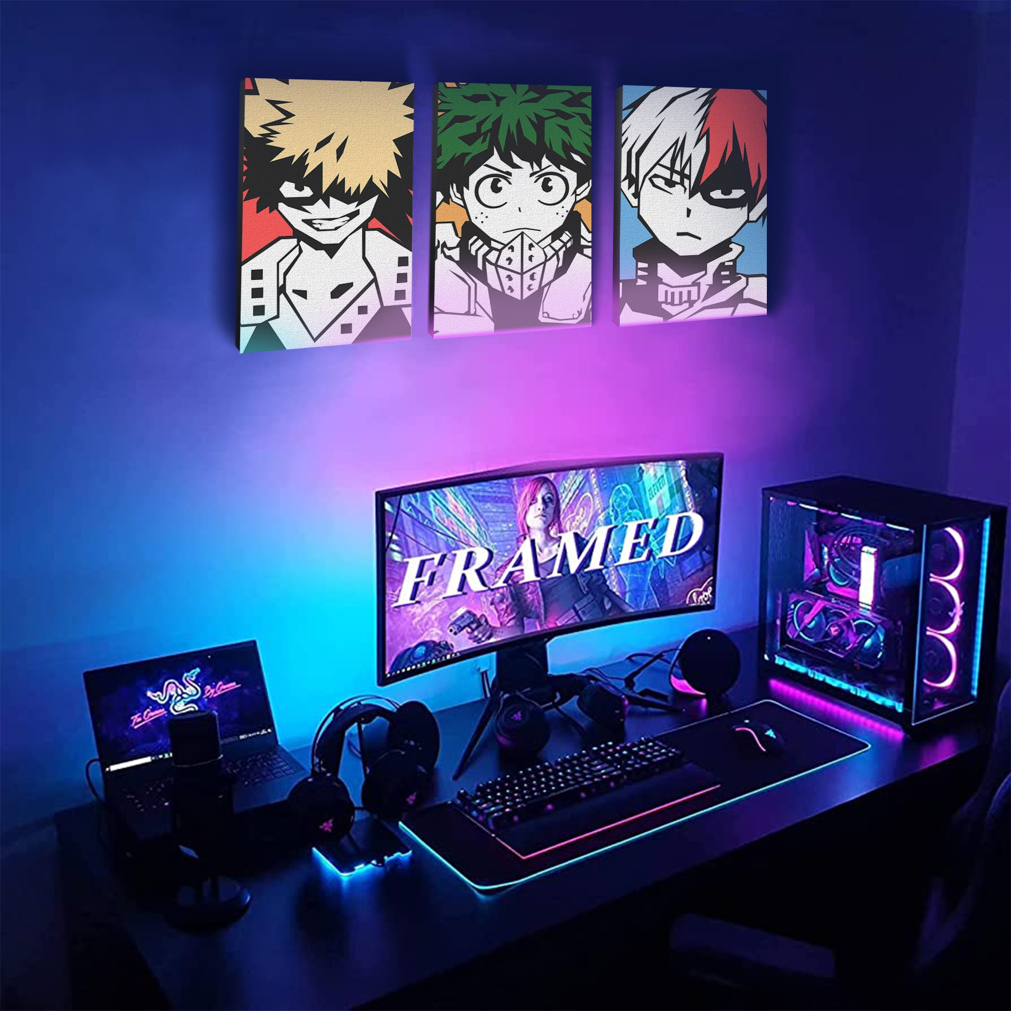 MHA Wall Canvas