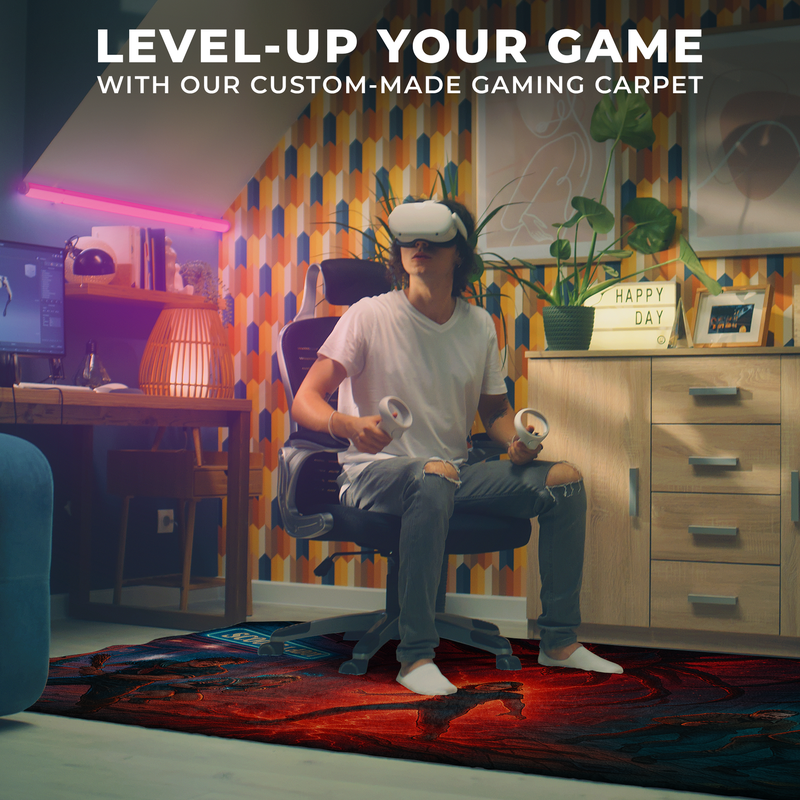 Stranger Things Inspired Decor Rug- 62x40 inches