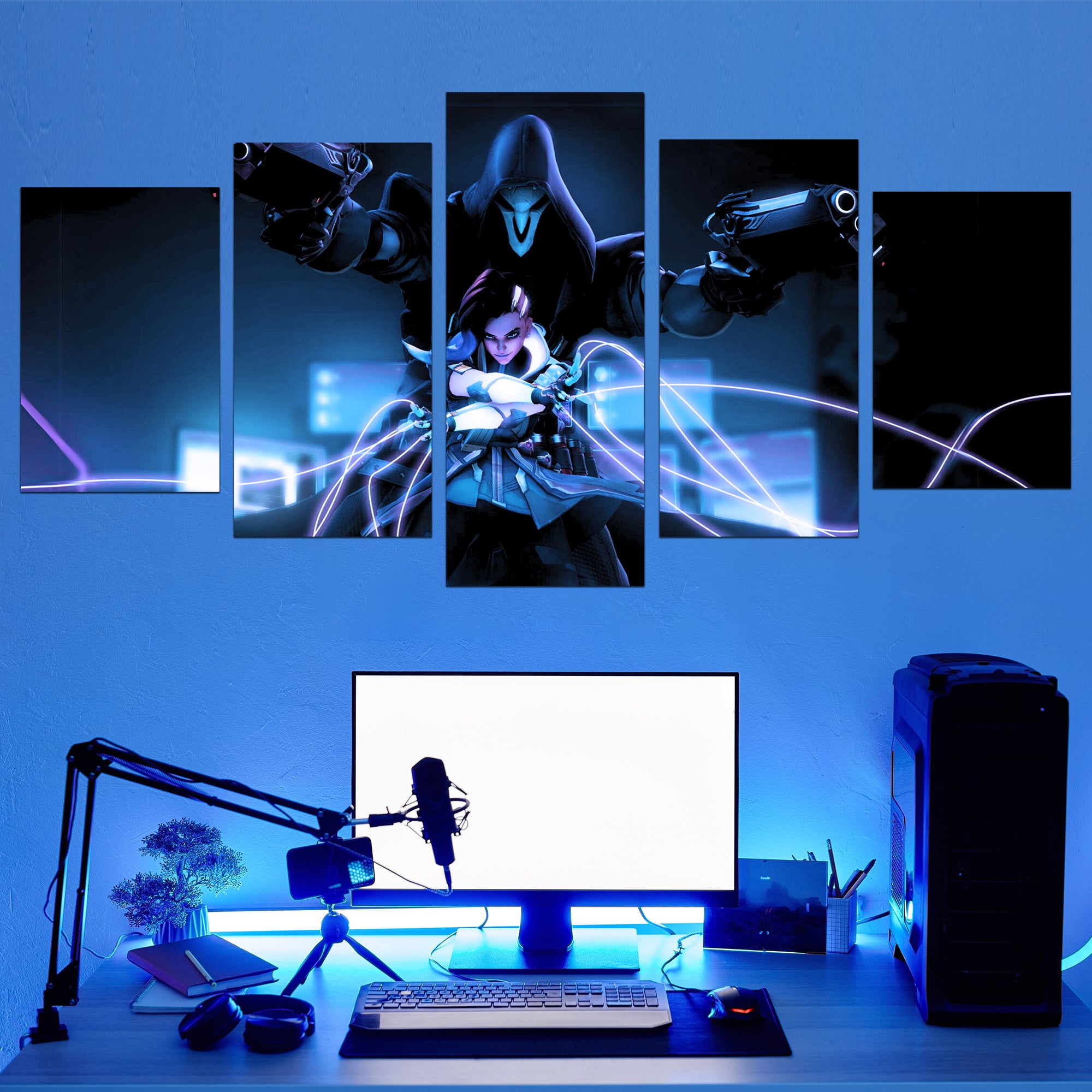 Epic Overwatch Wall Canvas Set - Premium quality, Durable canvas material