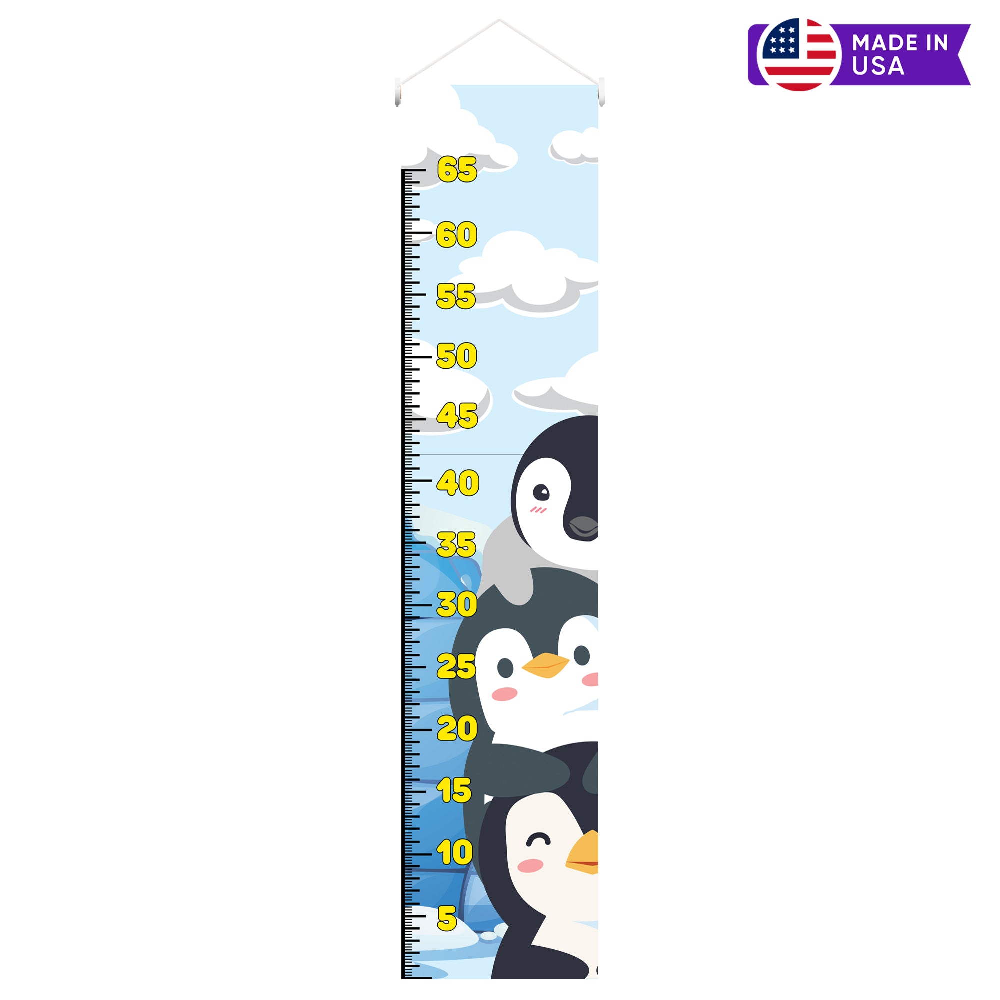 Penguins Kids Growth Chart