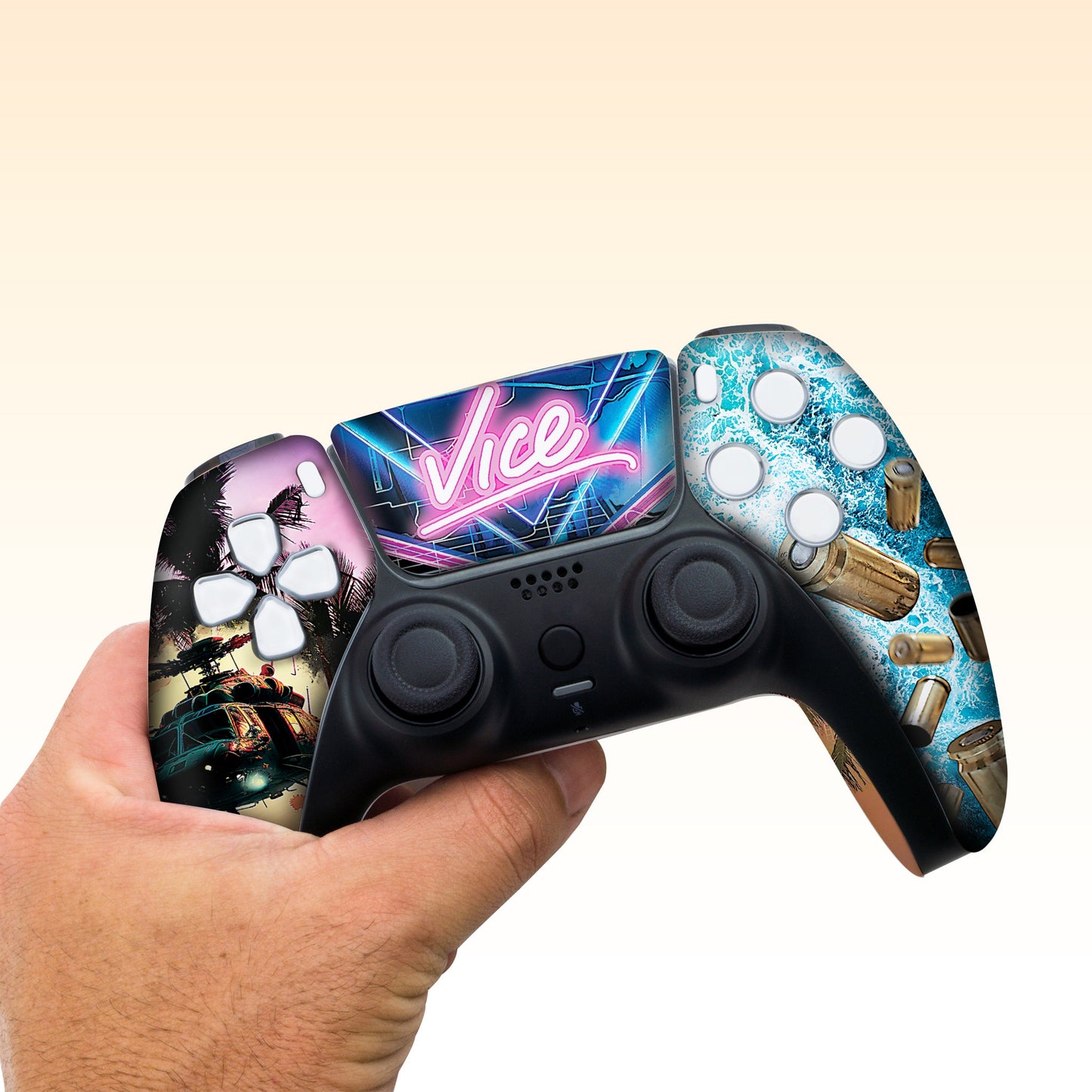 GTA6 Vice PS5 Custom Design Modded Front design