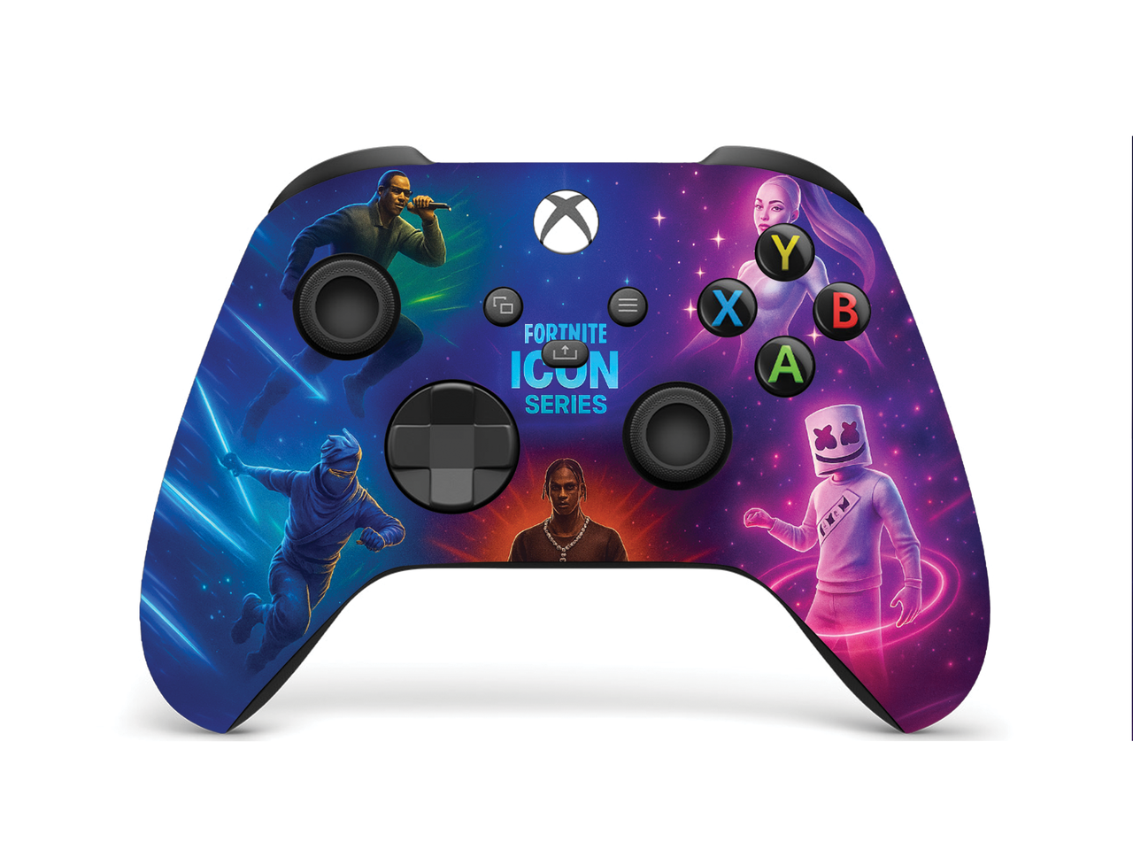 Fortnite Icon Series Inspired Xbox Series X/S Controller Front Print Only