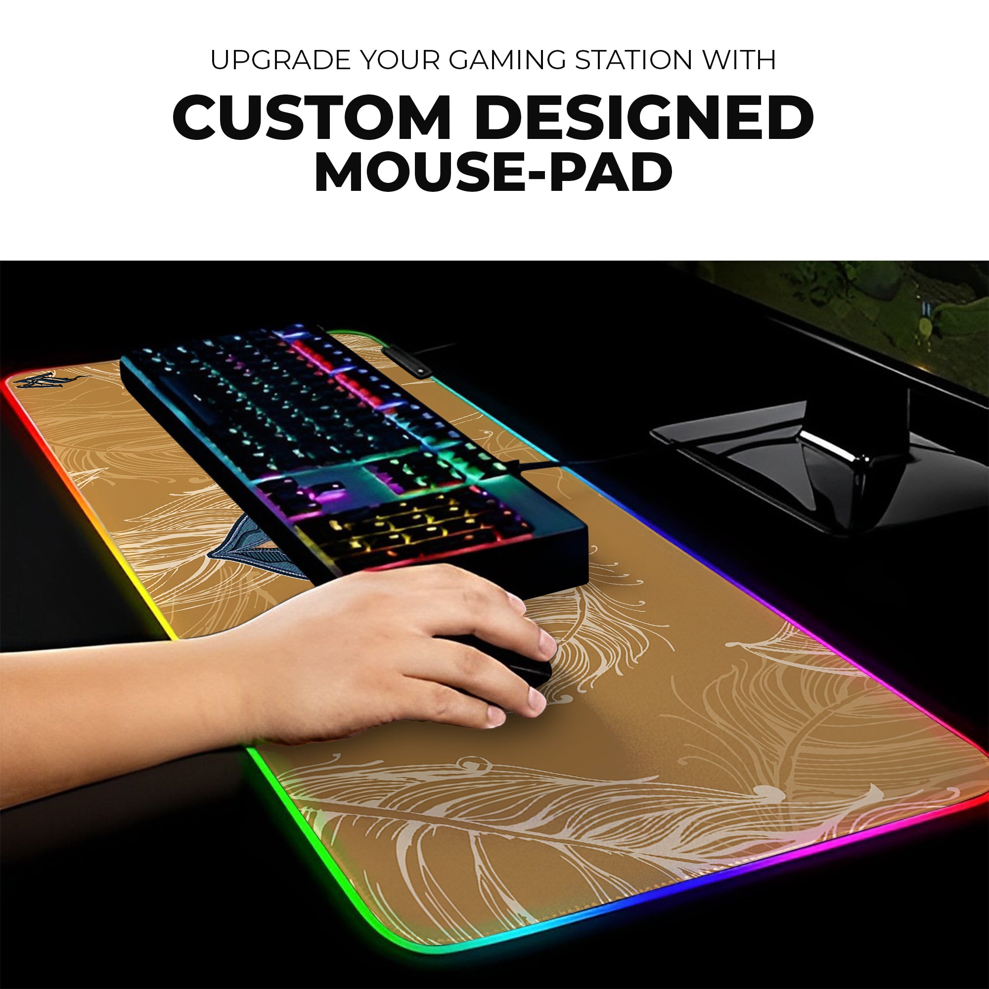Ravenclaw inspired Custom Gaming Mouse Pad