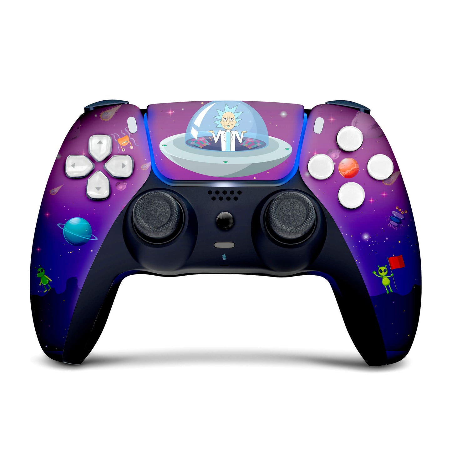 Rick & Morty PS5 Custom Design