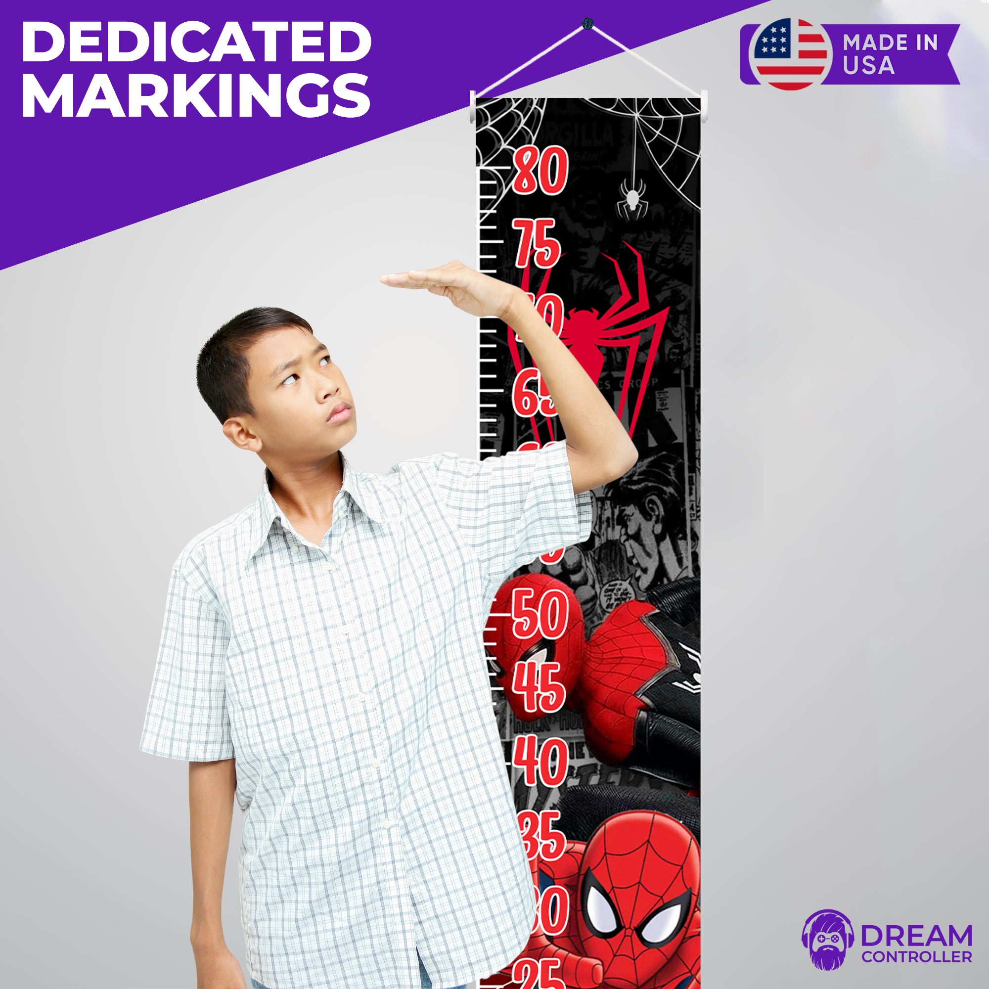 Dream Controller Spiderman Teens Growth Chart