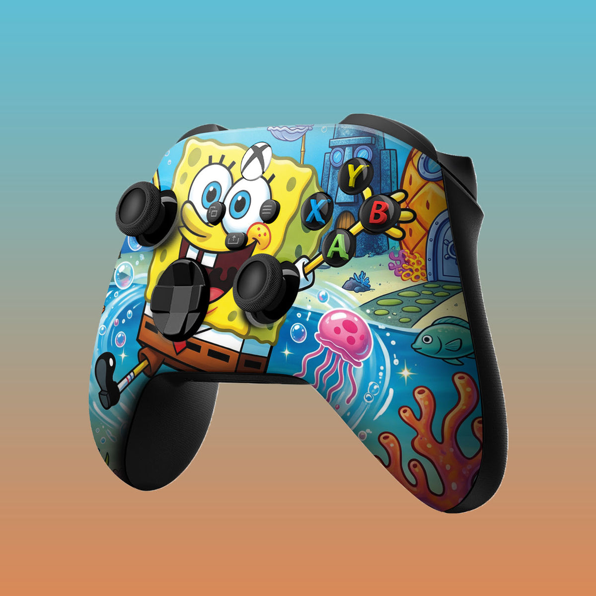 Happy Spongebob Xbox Series X/S Controller
