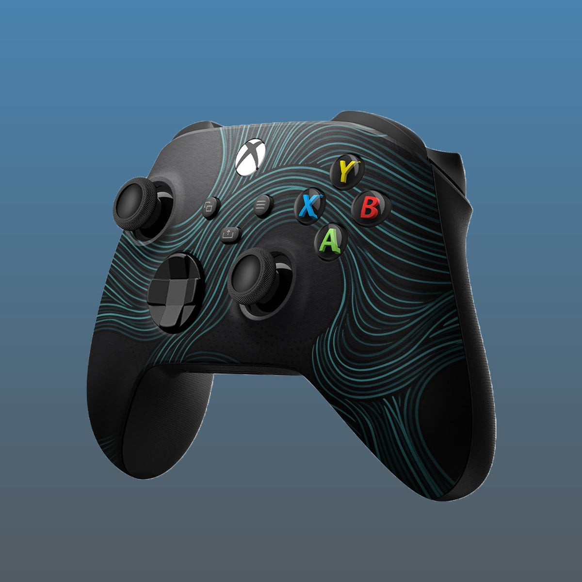 Teal Current Xbox Series X/S Controller