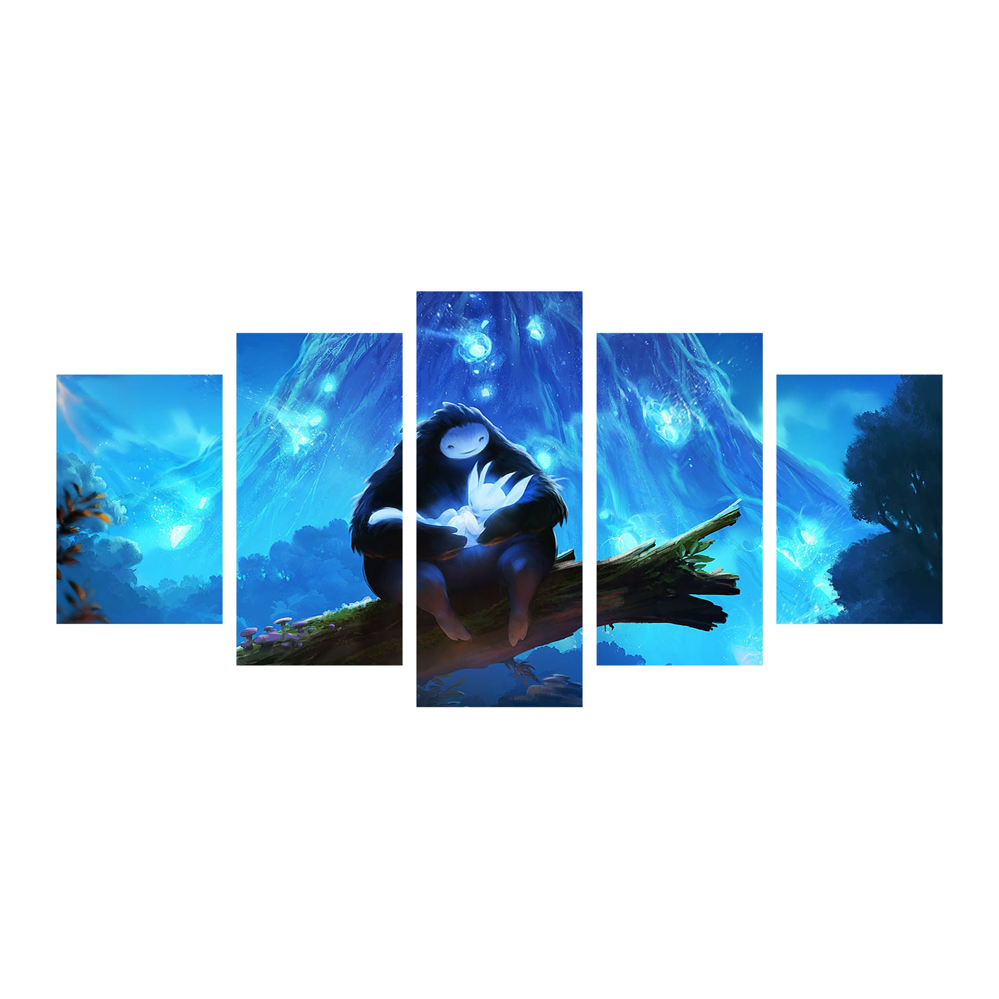Ori And The Blind Forest-Inspired Canvas Art: Canvas Artistry Beyond Imagination