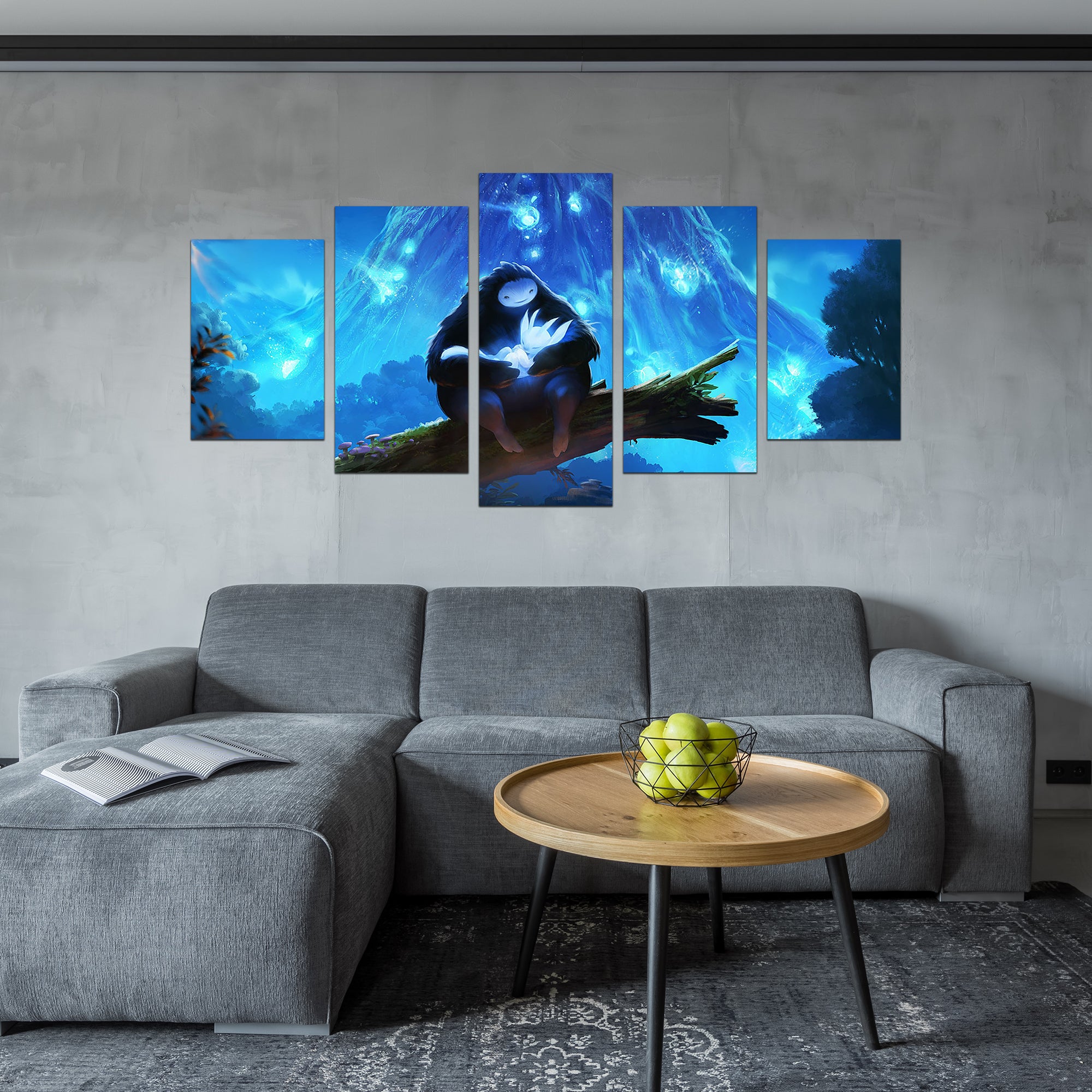 Ori And The Blind Forest-Inspired Canvas Art: Canvas Artistry Beyond Imagination