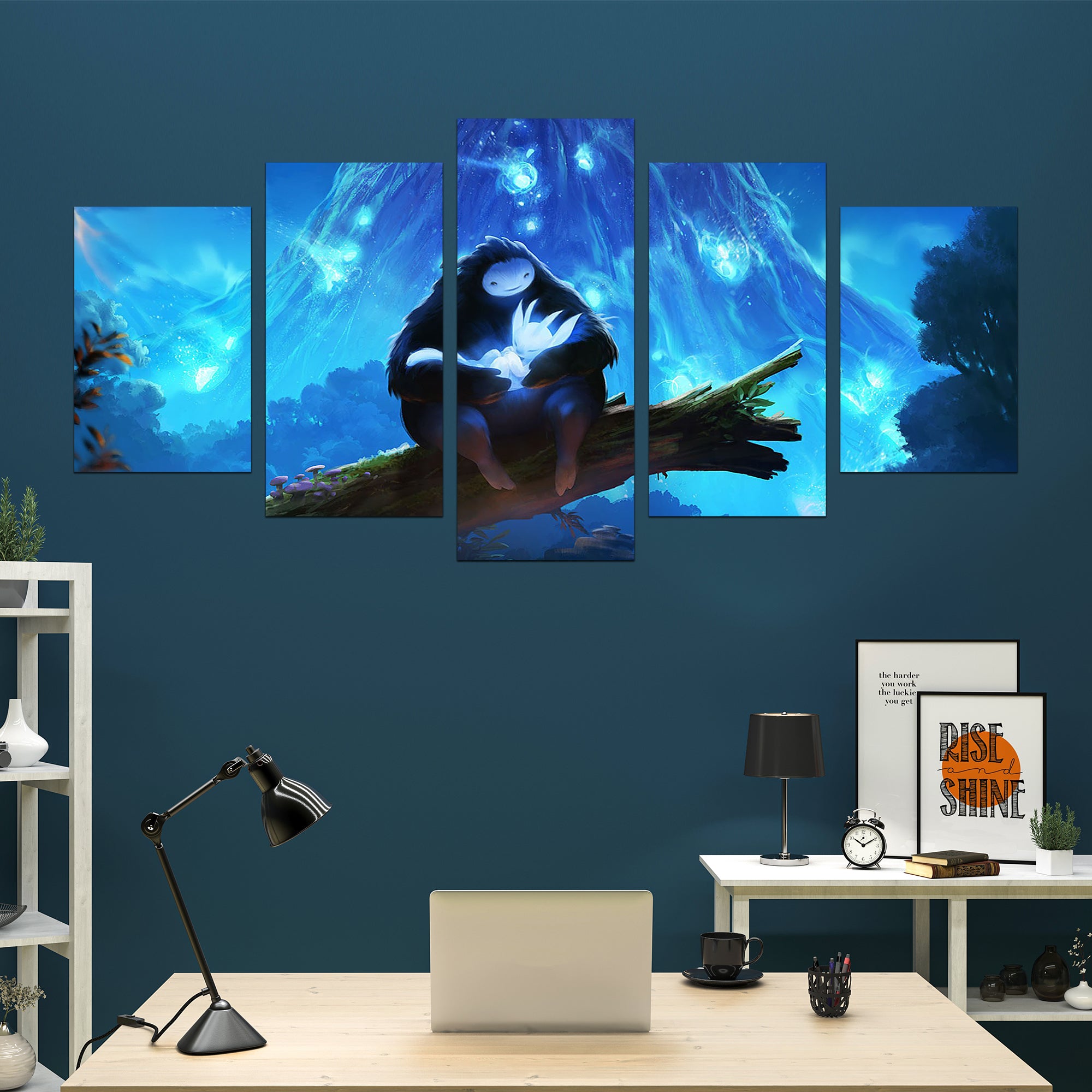 Ori And The Blind Forest-Inspired Canvas Art: Canvas Artistry Beyond Imagination
