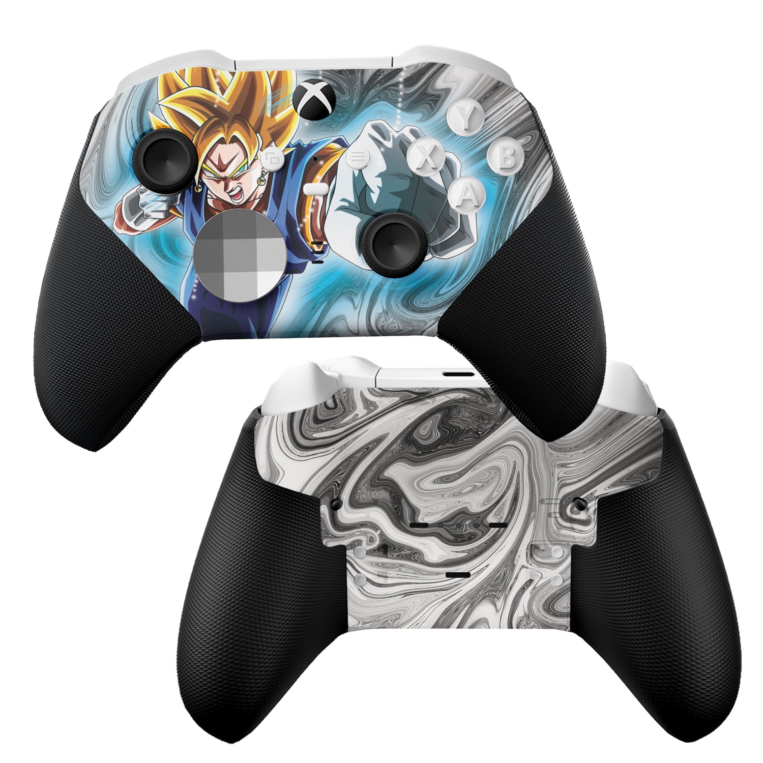 New GOJETA Xbox Elite Controller Series 2 Core Front & Back Hydro-dip