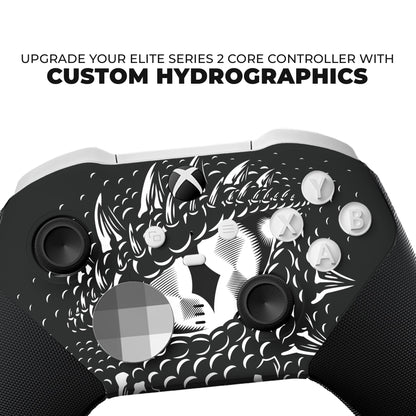 Smaug Dragon Eyes Xbox Elite Controller Series 2 Core Front Hydro-dip Only