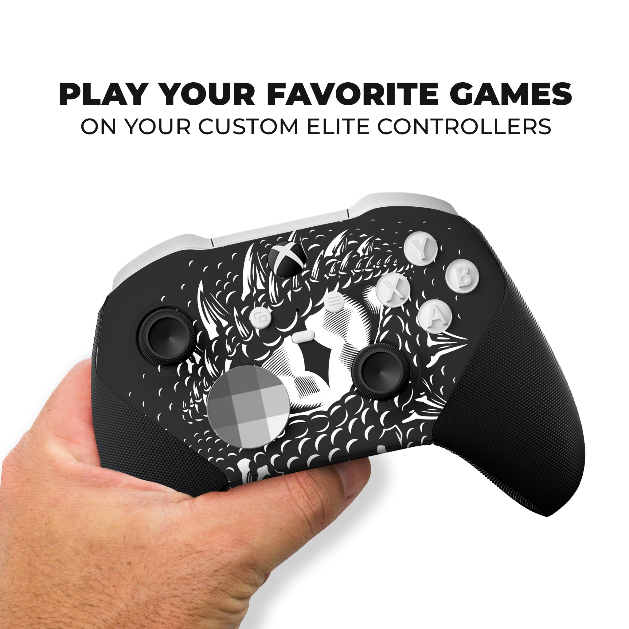 Smaug Dragon Eyes Xbox Elite Controller Series 2 Core