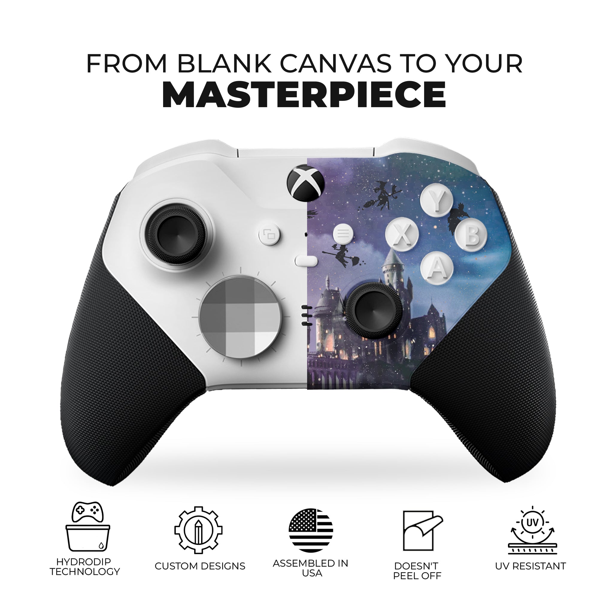 Harry Potter Hogwarts X-box Elite Controller Series 2 Core