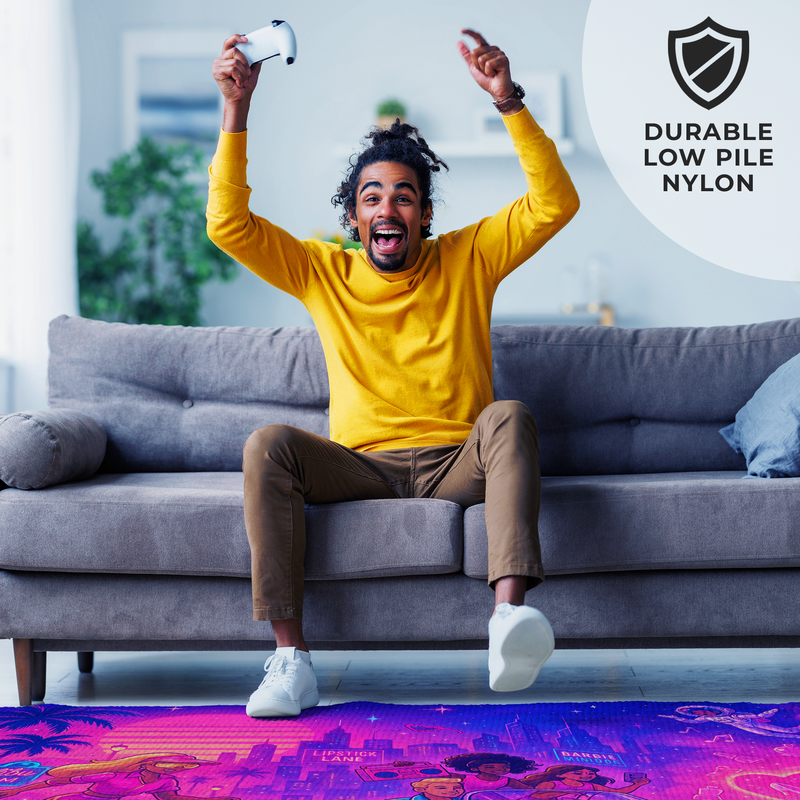 Barbie Inspired Decor Rug- 62x40 inches