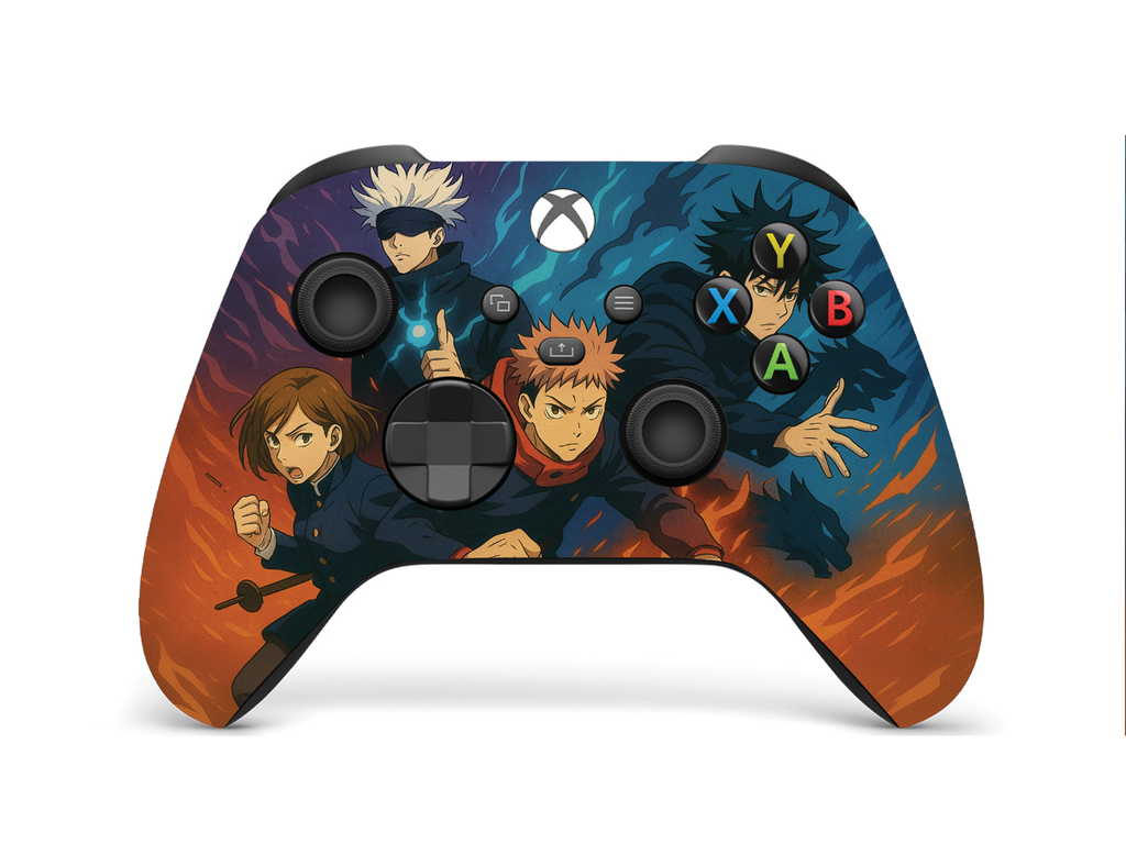Jujutsu Kaisen Colorbust Inspired Xbox Series X/S Controller Front Print Only