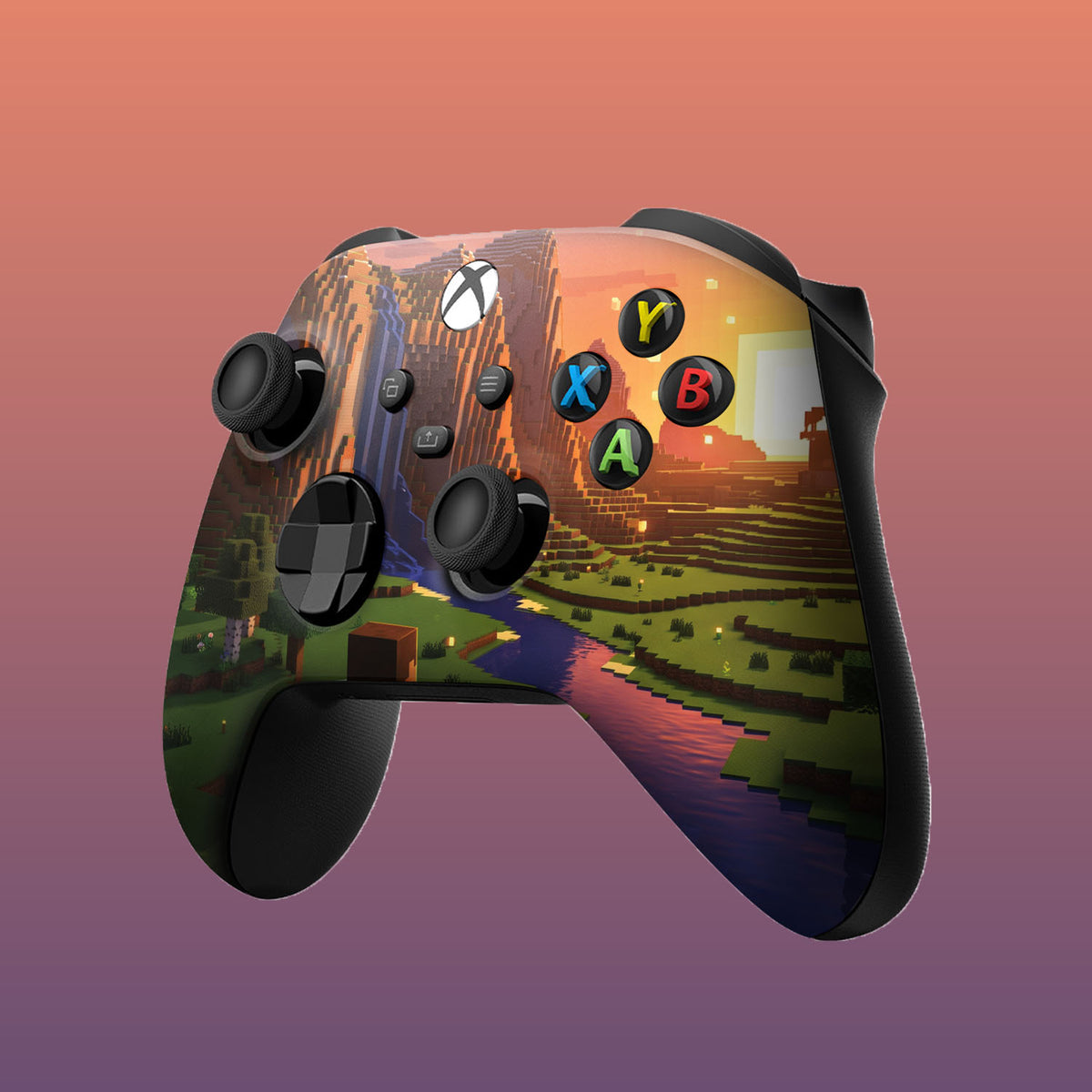 Minecraft Landscape Xbox Series X/S Controller
