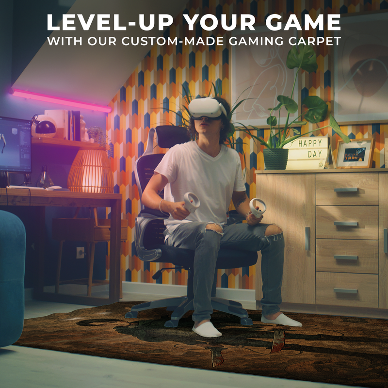 Attack On Titan Inspired Decor Rug- 62x40 inches