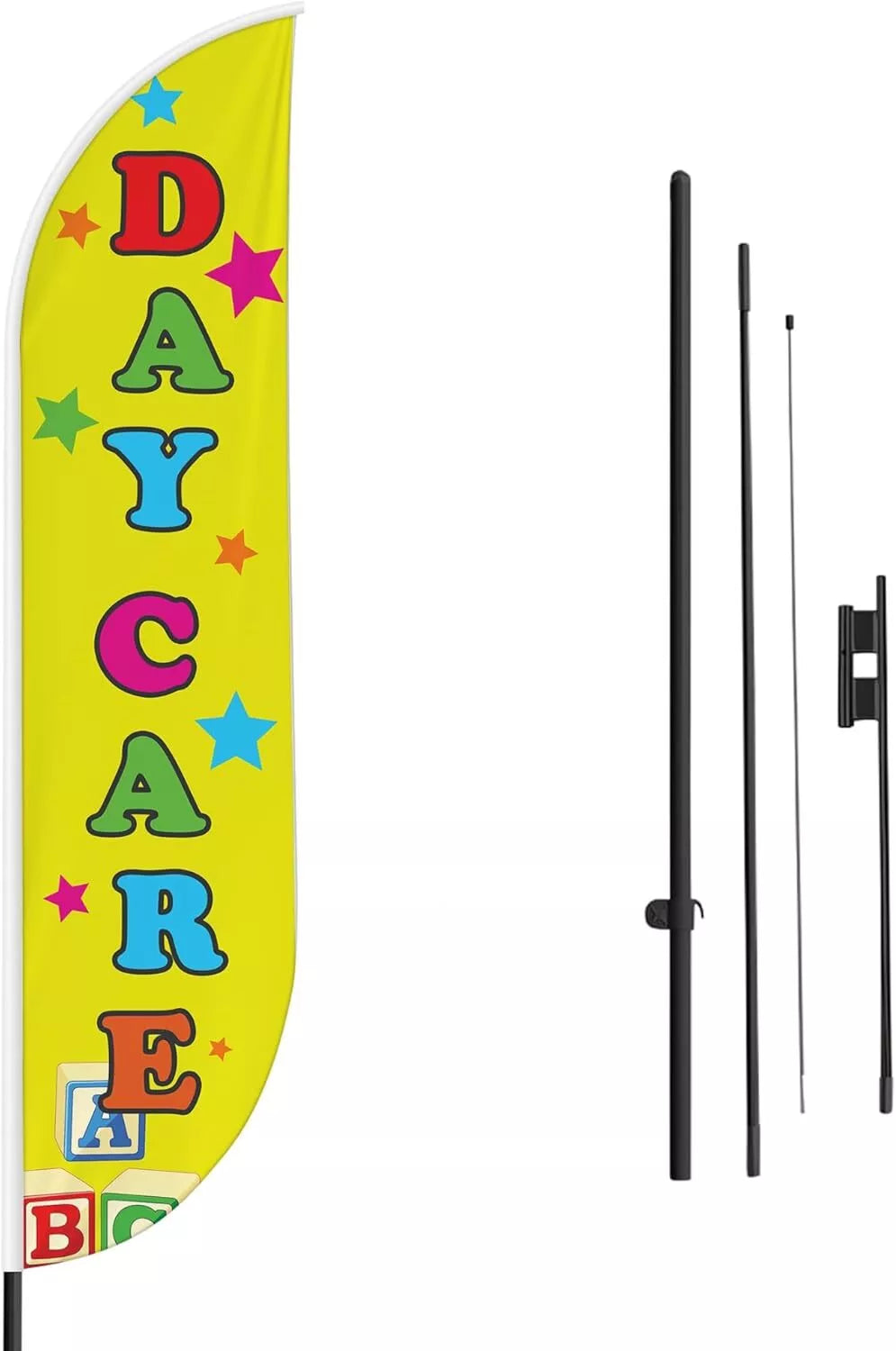 Day Care Feather Flag / Swooper Flag