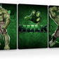 Hulk Wall Canvas Set of 3 - 16x24