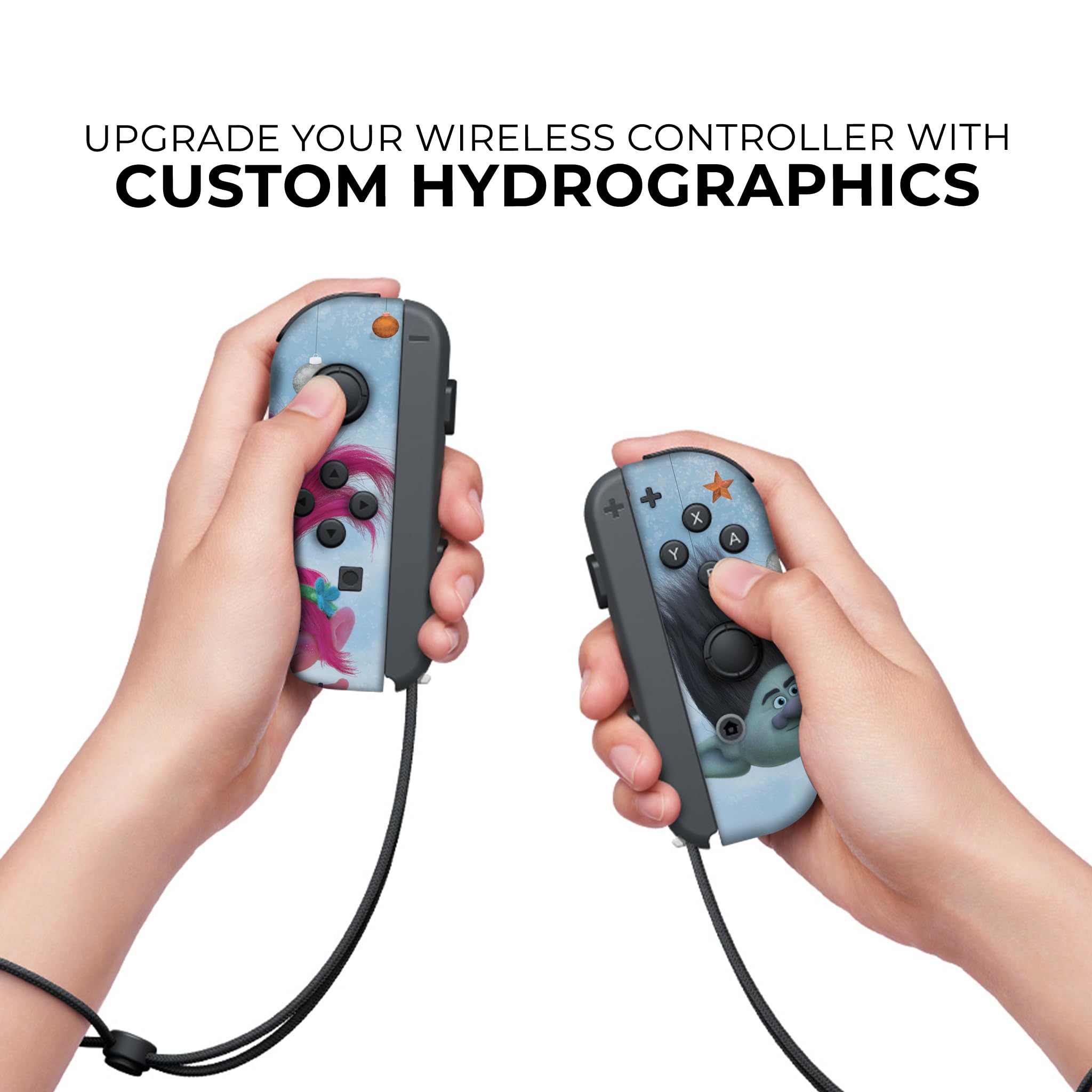 Trolls holiday Switch Joy-Con Left and Right Controllers