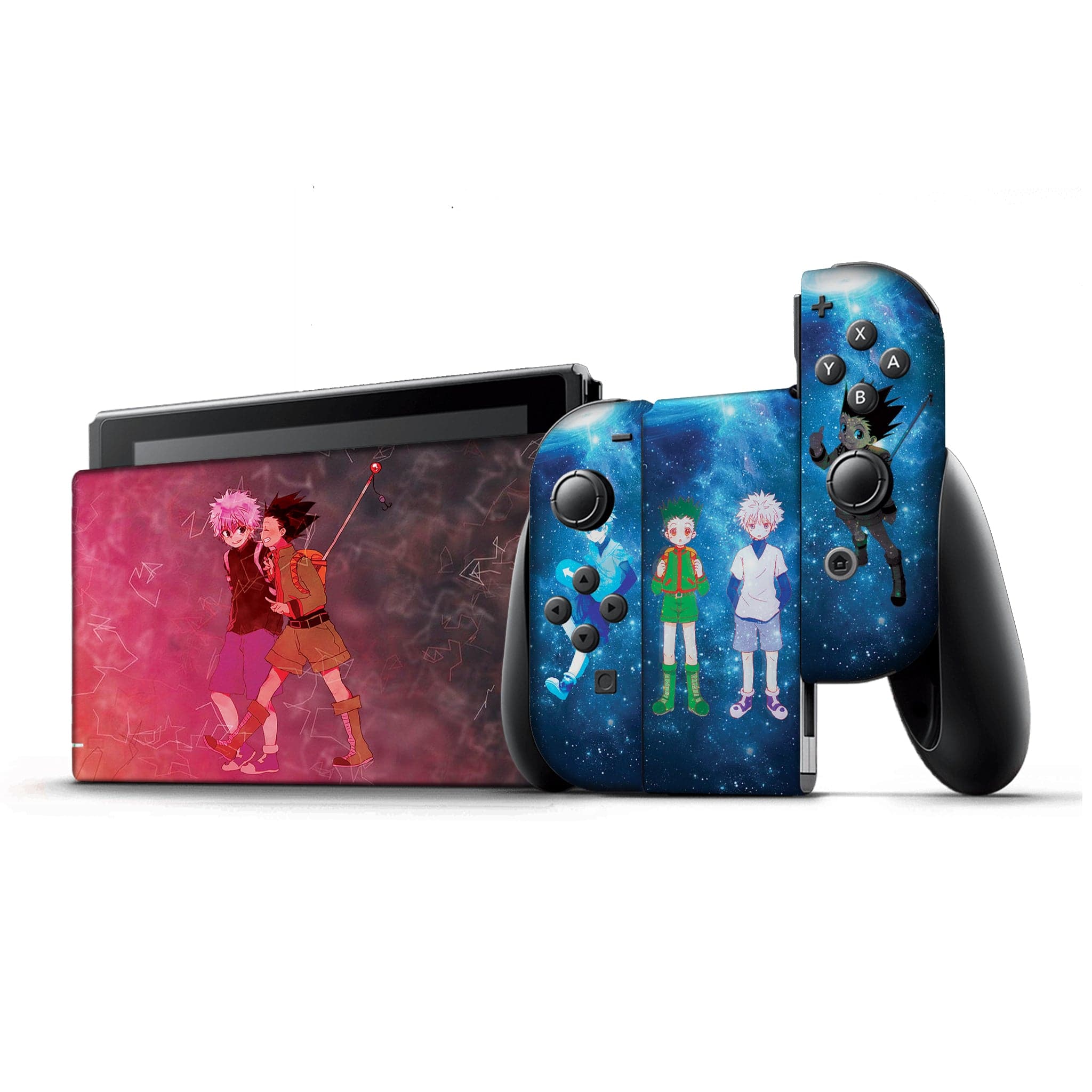 Gon and Kilhua of HxH Inspired Design Nintendo Switch Full Set by Nintendo