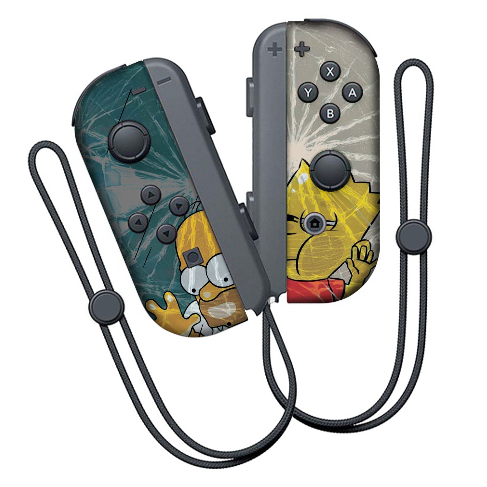 The Simpsons Inspired Nintendo Switch Joy-Con Left and Right Switch Controllers by Nintendo