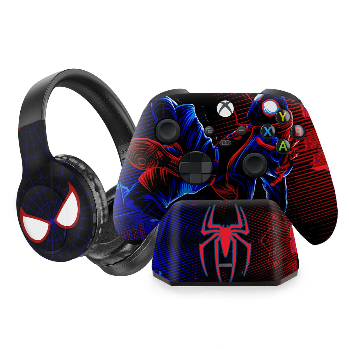 Spider_Man Morales Custom PS-5 Controller Wireless