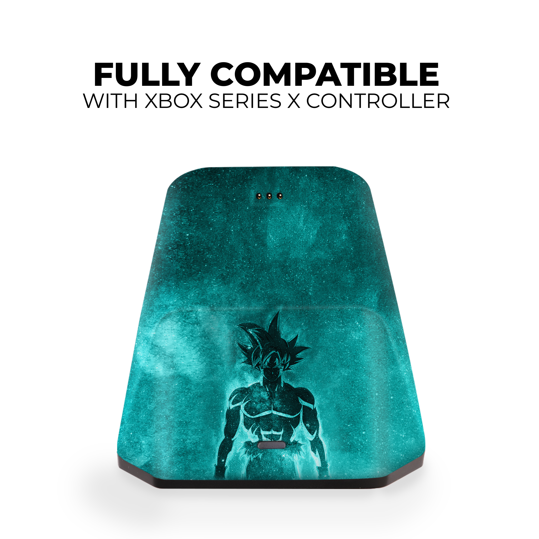 Goku Xbox Series X inspired Controller with Charging Station & Headphone