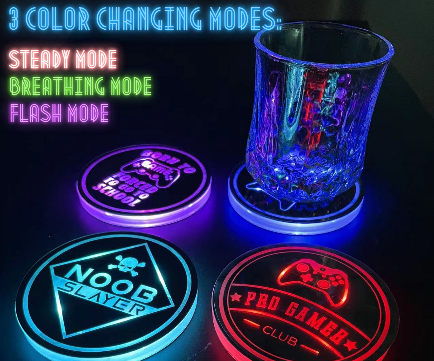 Meme Gaming Coasters - Custom Designs