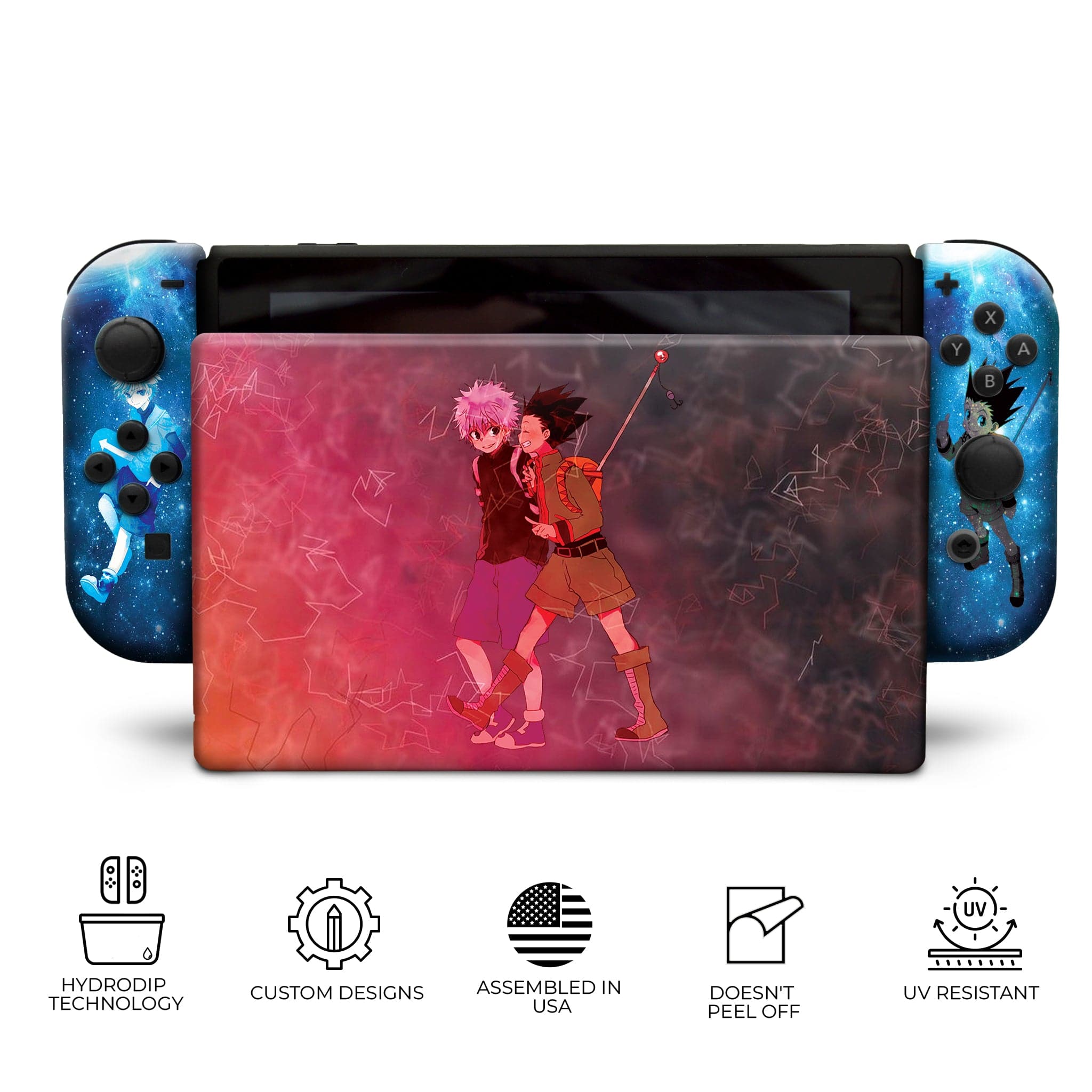 Gon and Kilhua of HxH Inspired Design Nintendo Switch Full Set by Nintendo