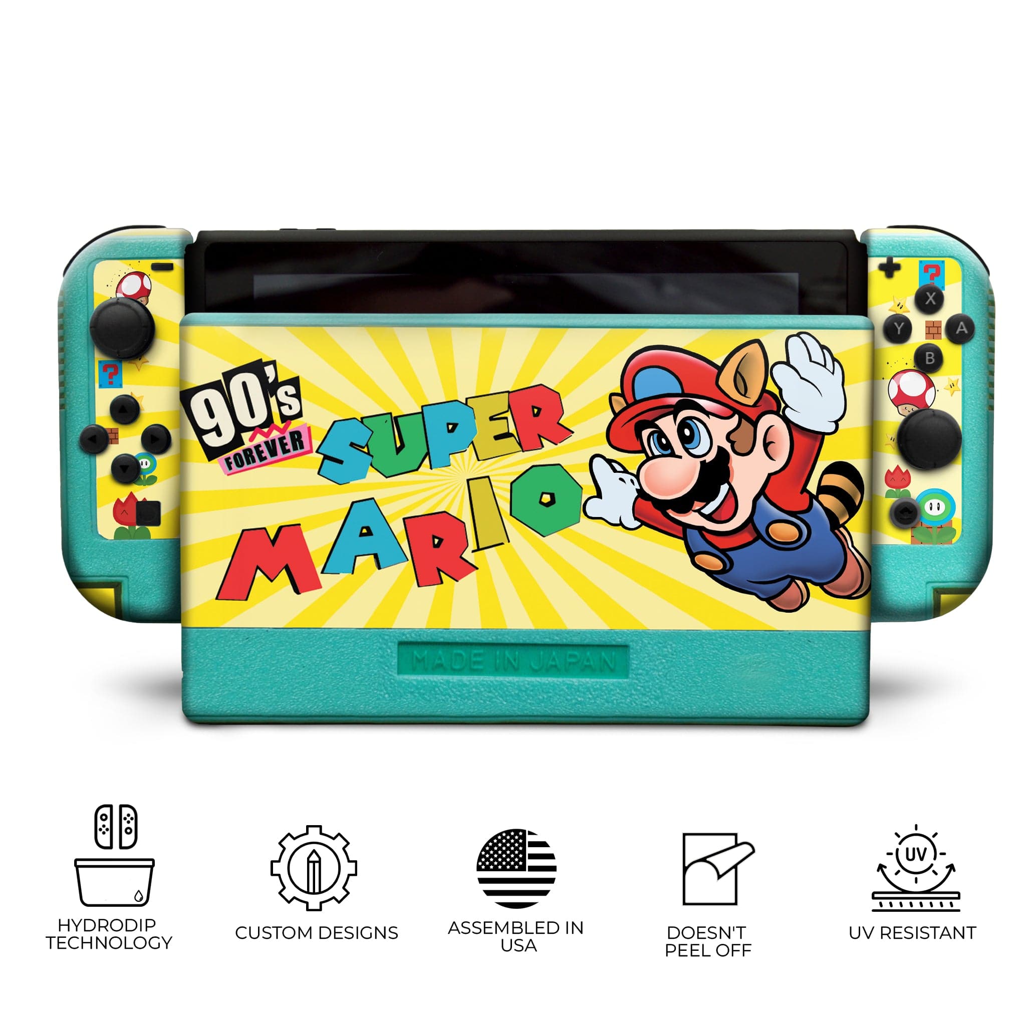 Mario Retro inspired Nintendo Switch Console Full Set