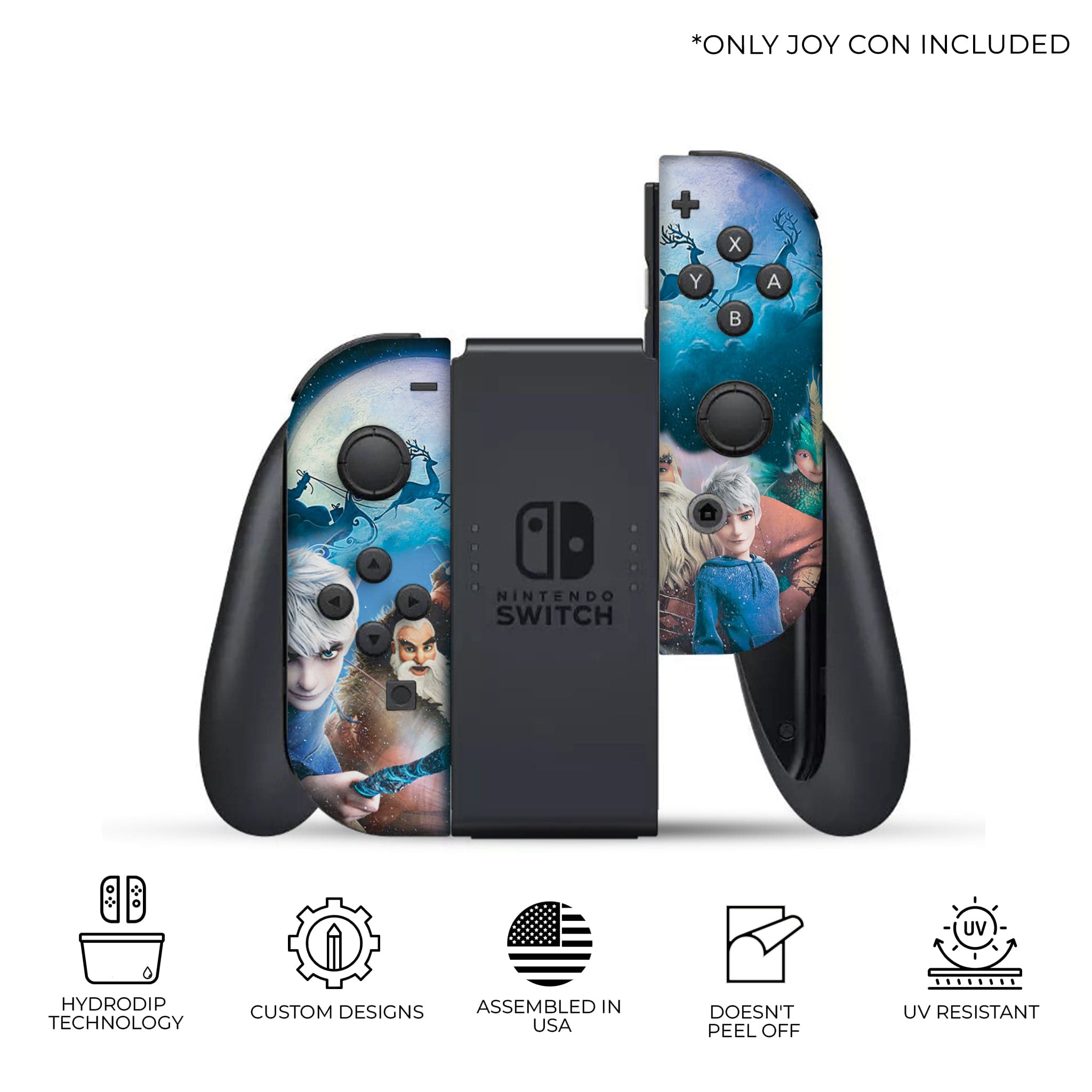 Rise of the Guardians Joy-Con L & R Switch Controllers | Nintendo Switch Oled