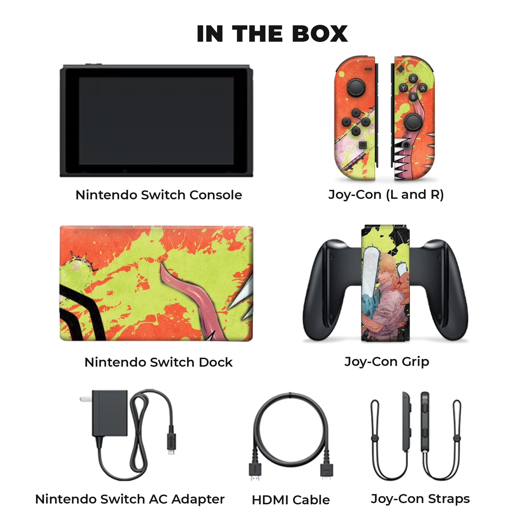 The Chainsaw Man Inspired Nintendo Switch Full Set by Nintendo