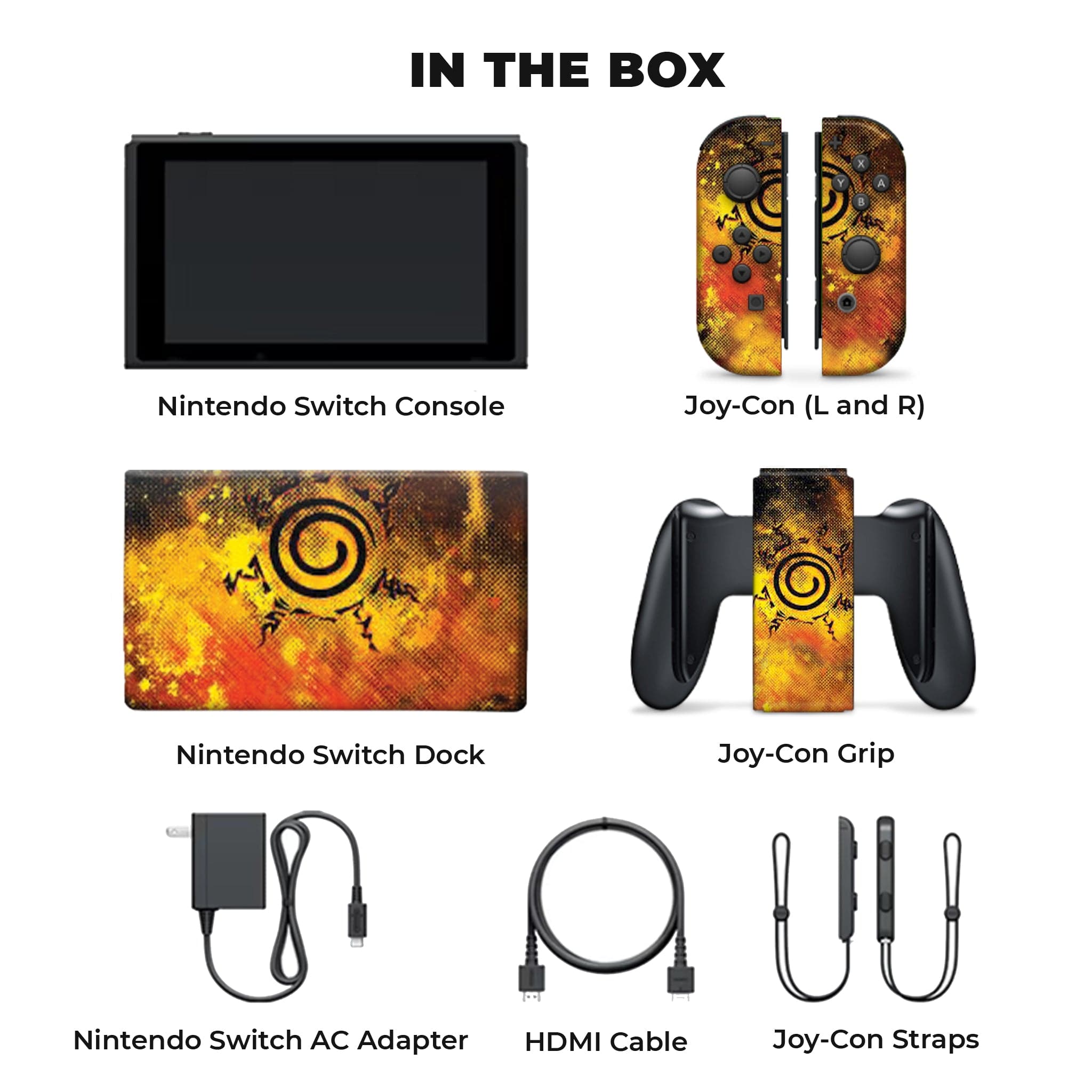 Naruto Inspired Nintendo Switch Full Set by Nintendo