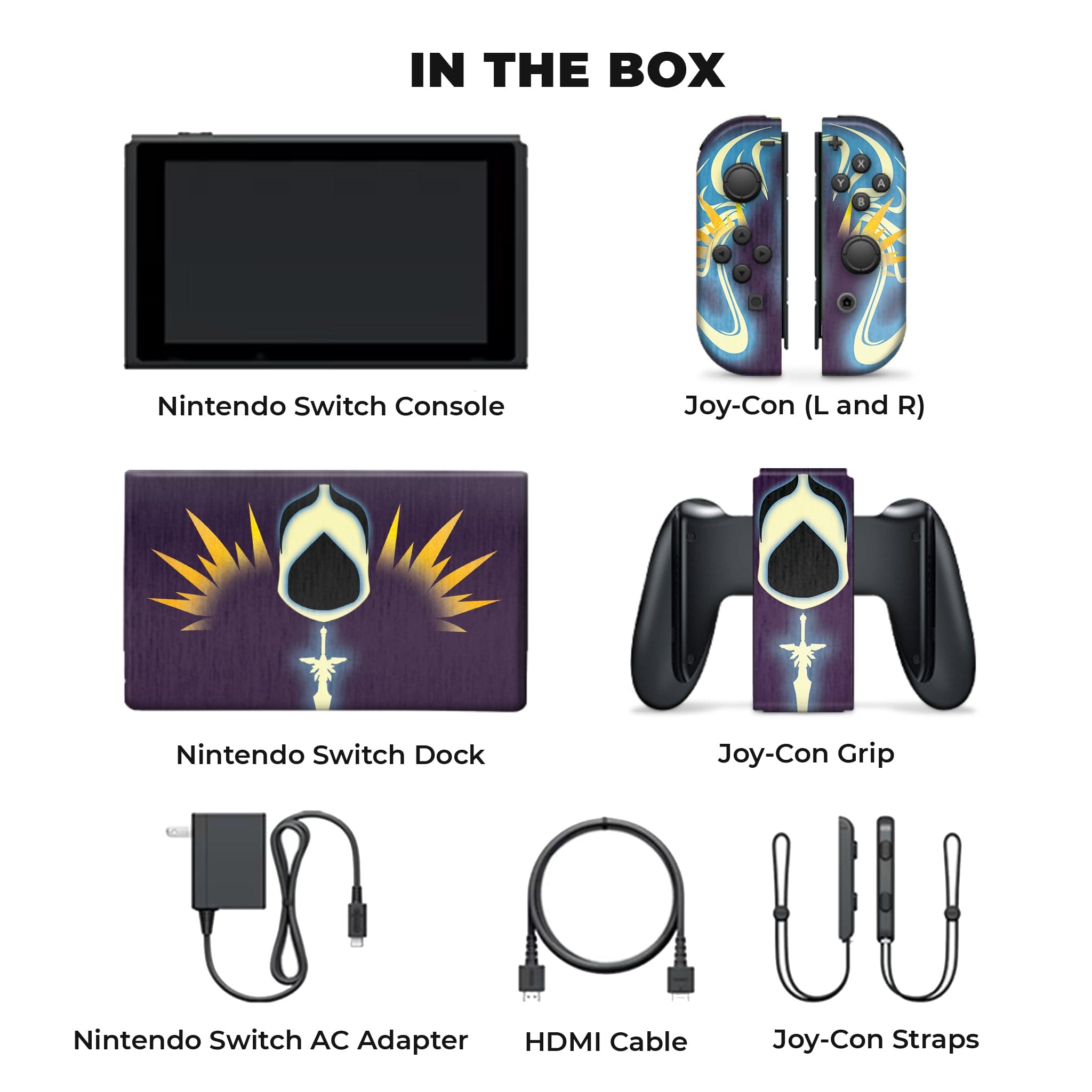 Diablo Tyrael Inspired Nintendo Switch Full Set by Nintendo