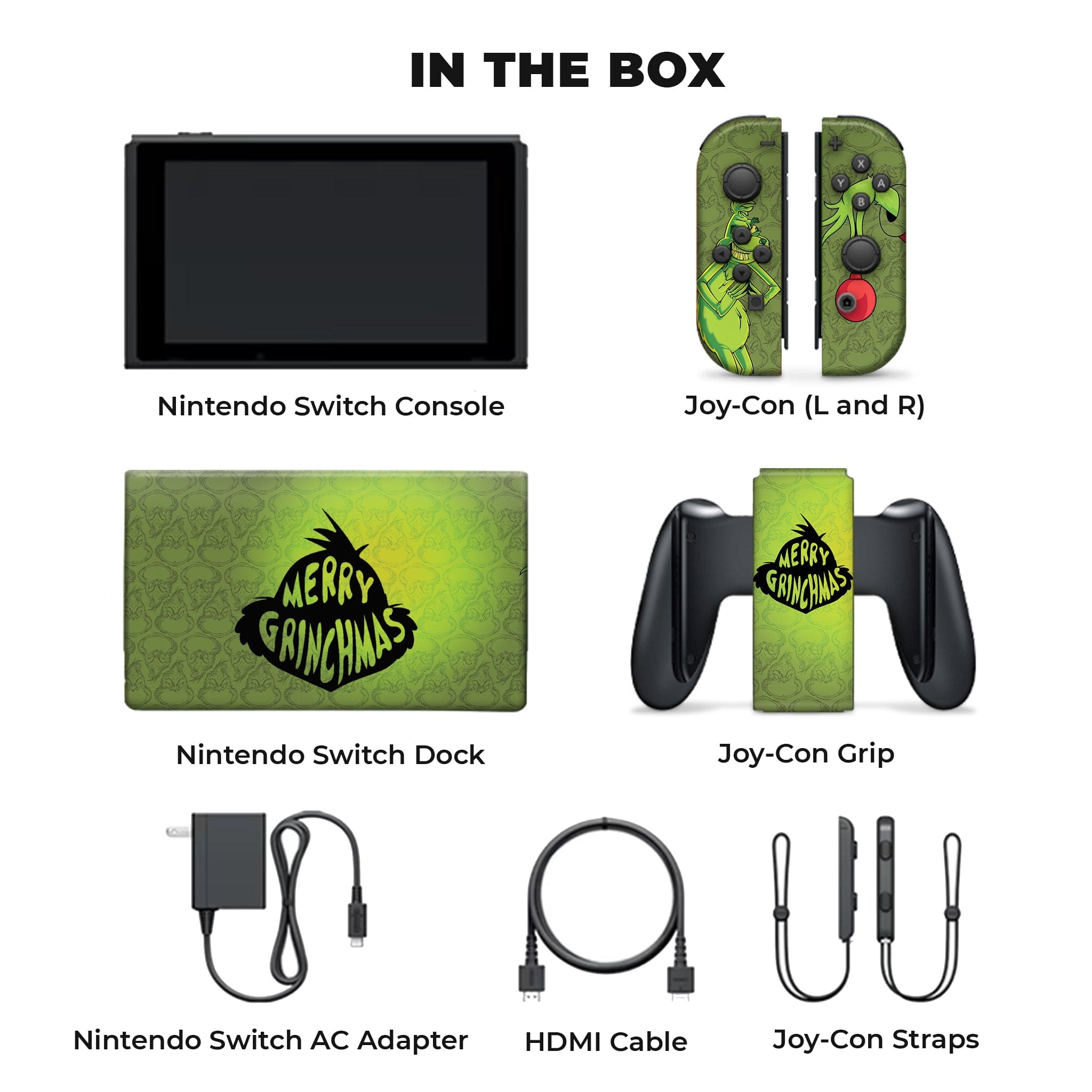 Grinch Nintendo Switch Full Set by Nintendo: Nintendo Switch Online