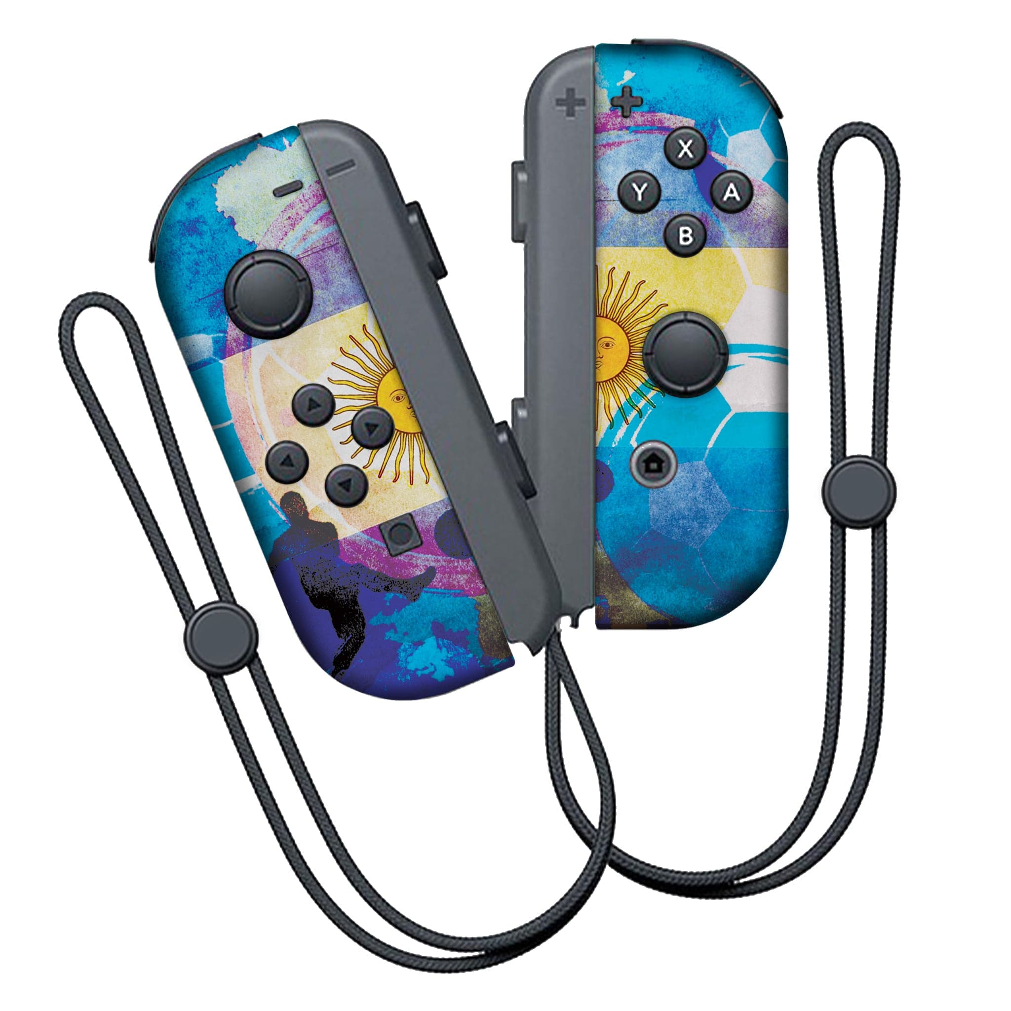 Argentina Inspired Nintendo Switch Joy-Con Left and Right Switch Controllers by Nintendo