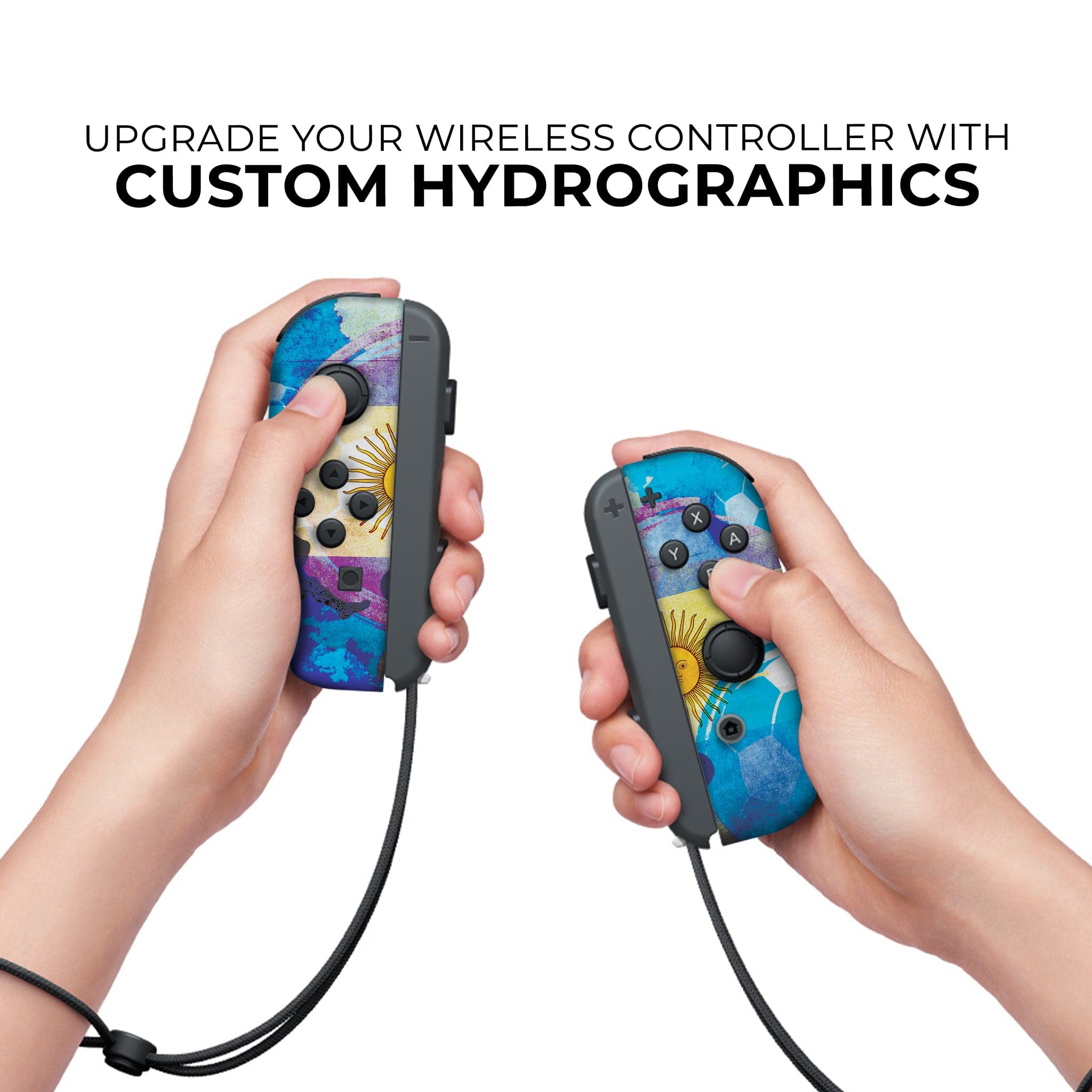Argentina Inspired Nintendo Switch Joy-Con Left and Right Switch Controllers by Nintendo