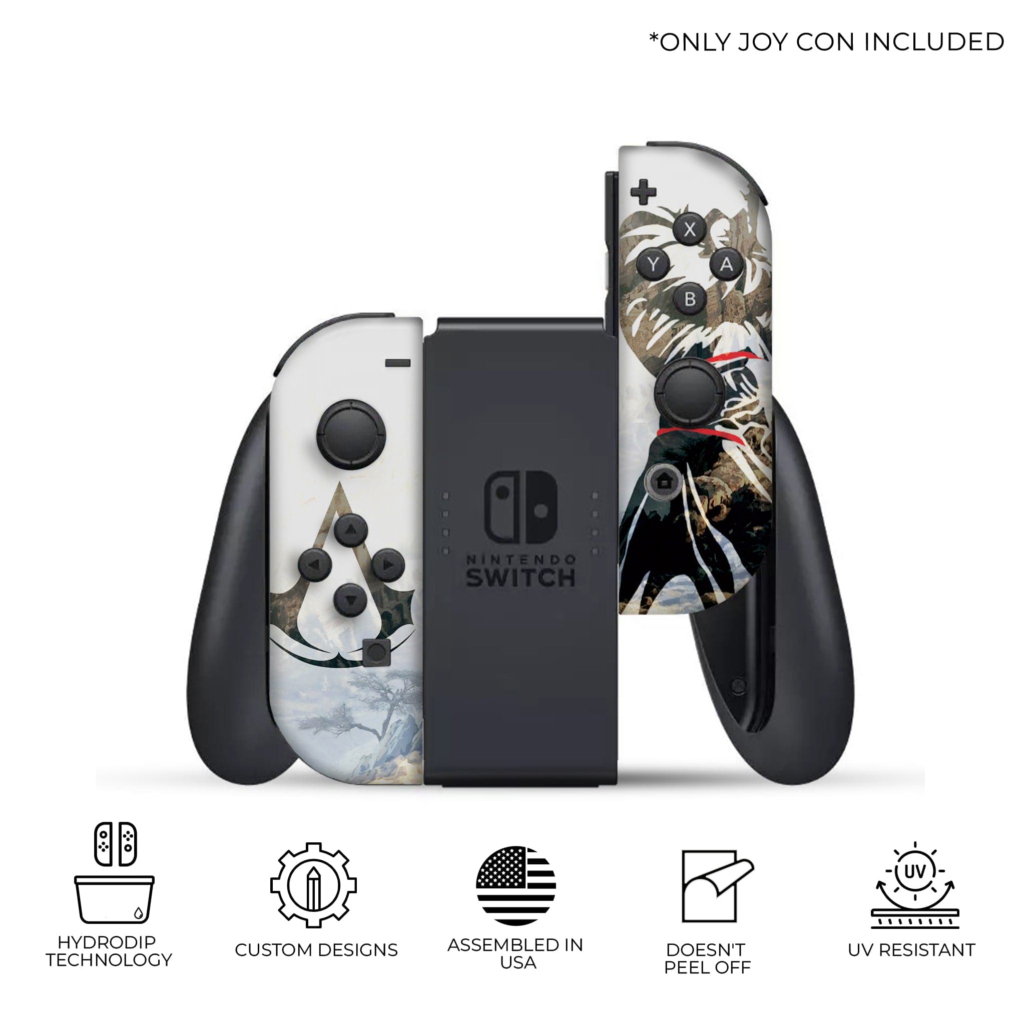 Assasin's Creed Inspired Nintendo Switch Joy-Con Left and Right Switch Controllers by Nintendo